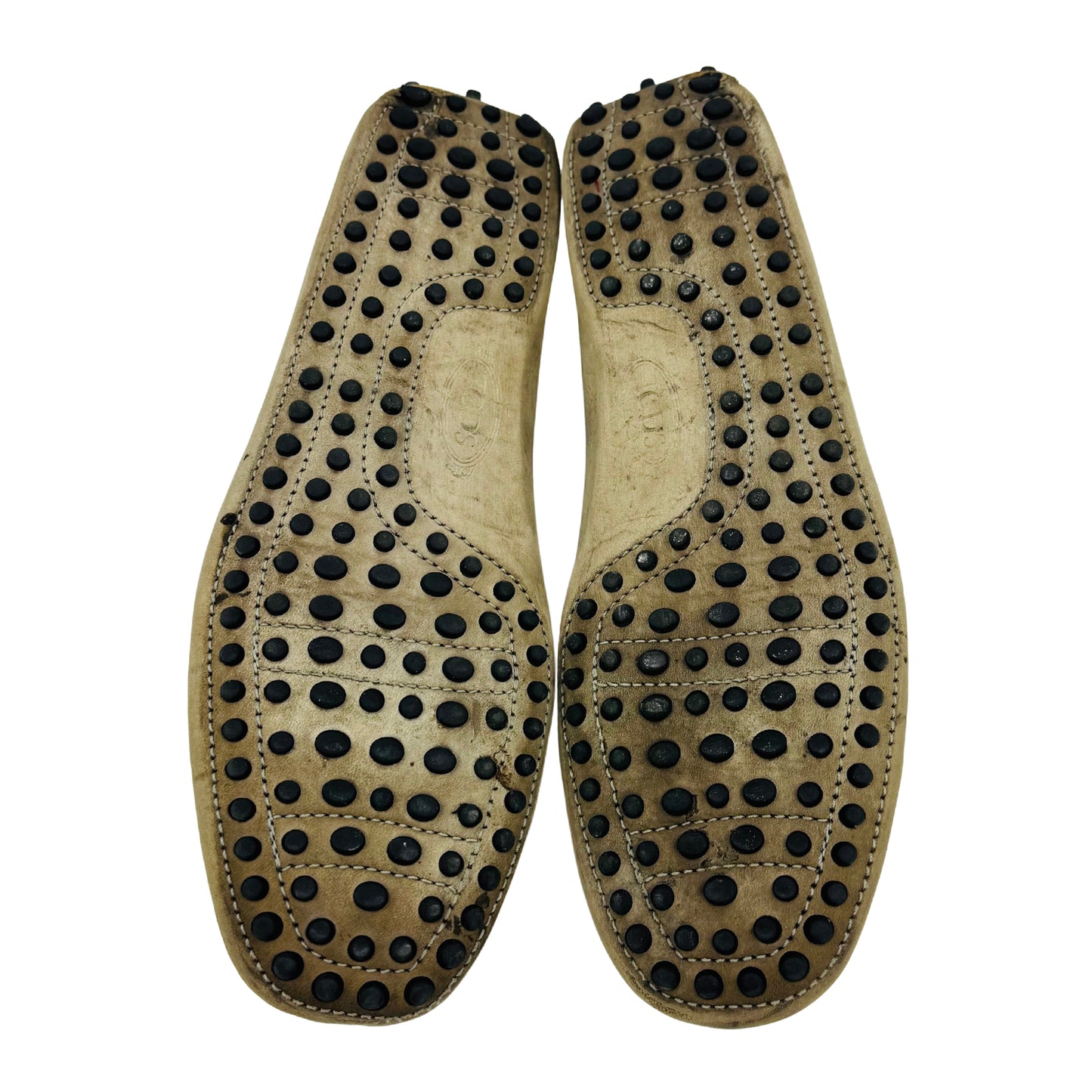 Tod's Gommino Driving Light Beige Loafer (Size 42)
