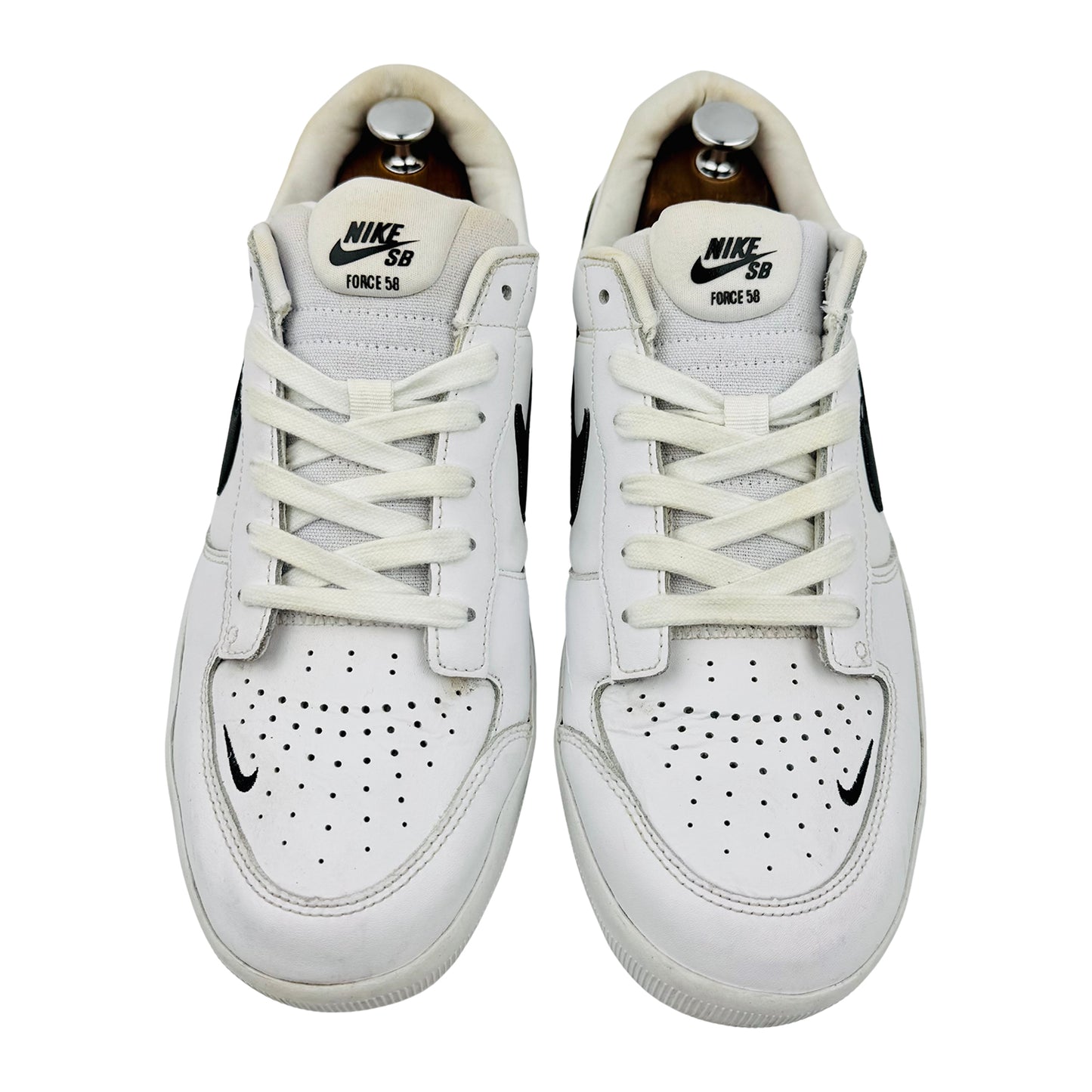 Nike SB Force 58 White Sneakers (Size 45.5) - DH7505-101