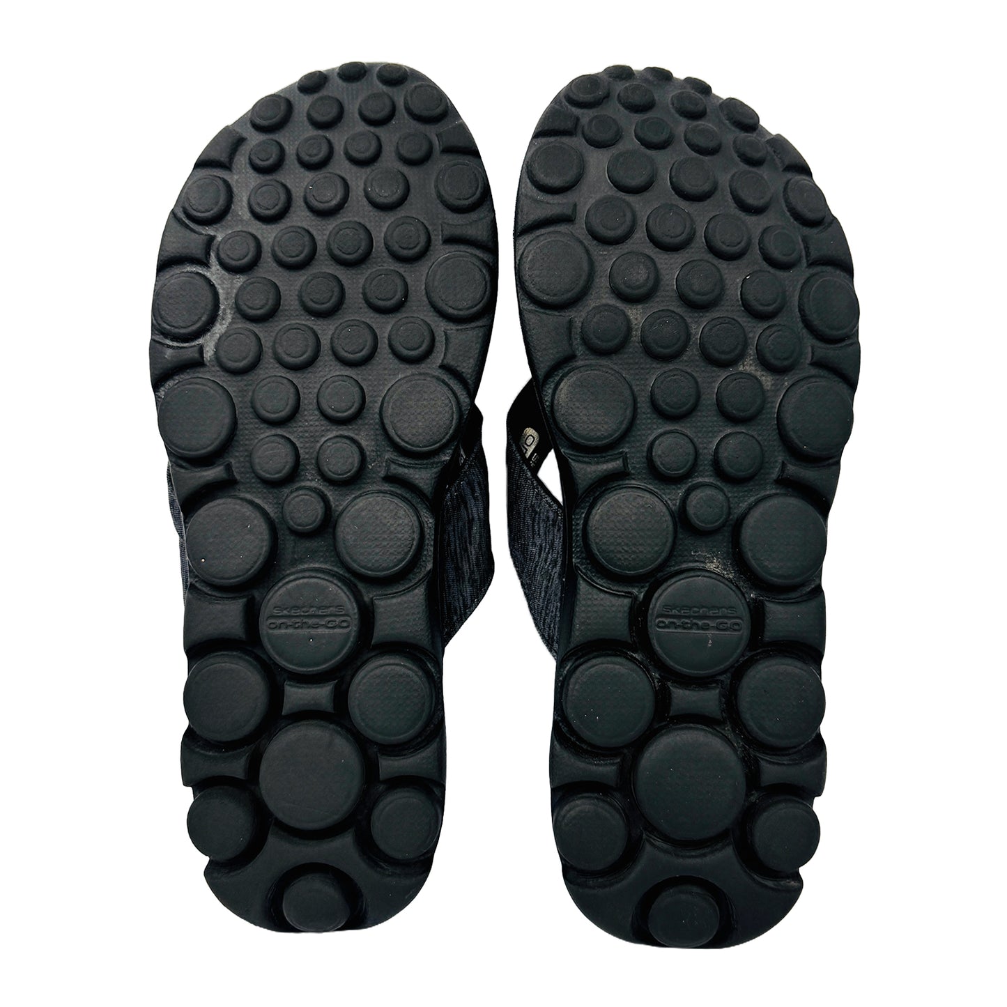 Skechers On The Go Flow Flip Flops (Size 37/38) - 13631‑BBK