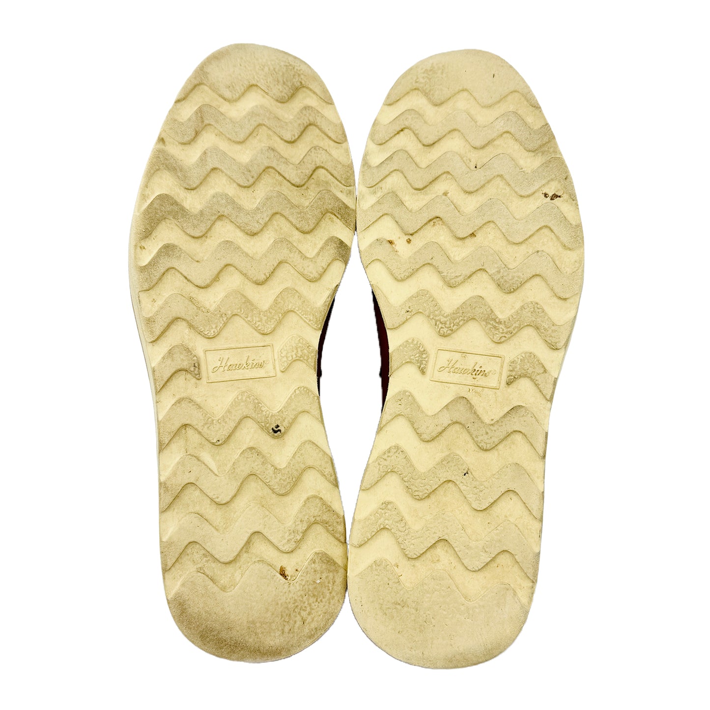 Outsole image of Hawkins Men's Mustard Tassel Leather Loafers (Size 40)