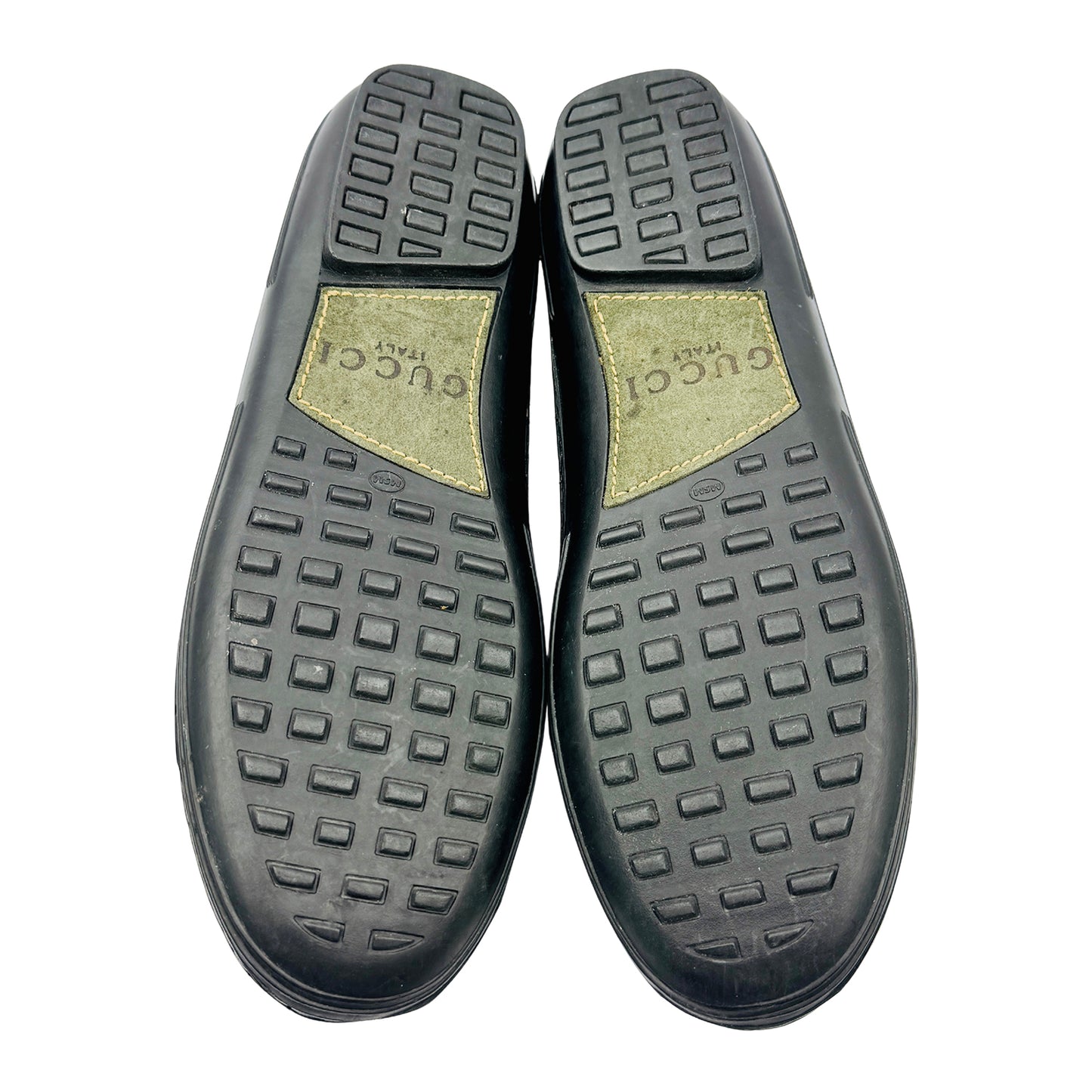 Gucci Men's Horsebit Dark Green Loafers (Size 39/39.5) - 1000424