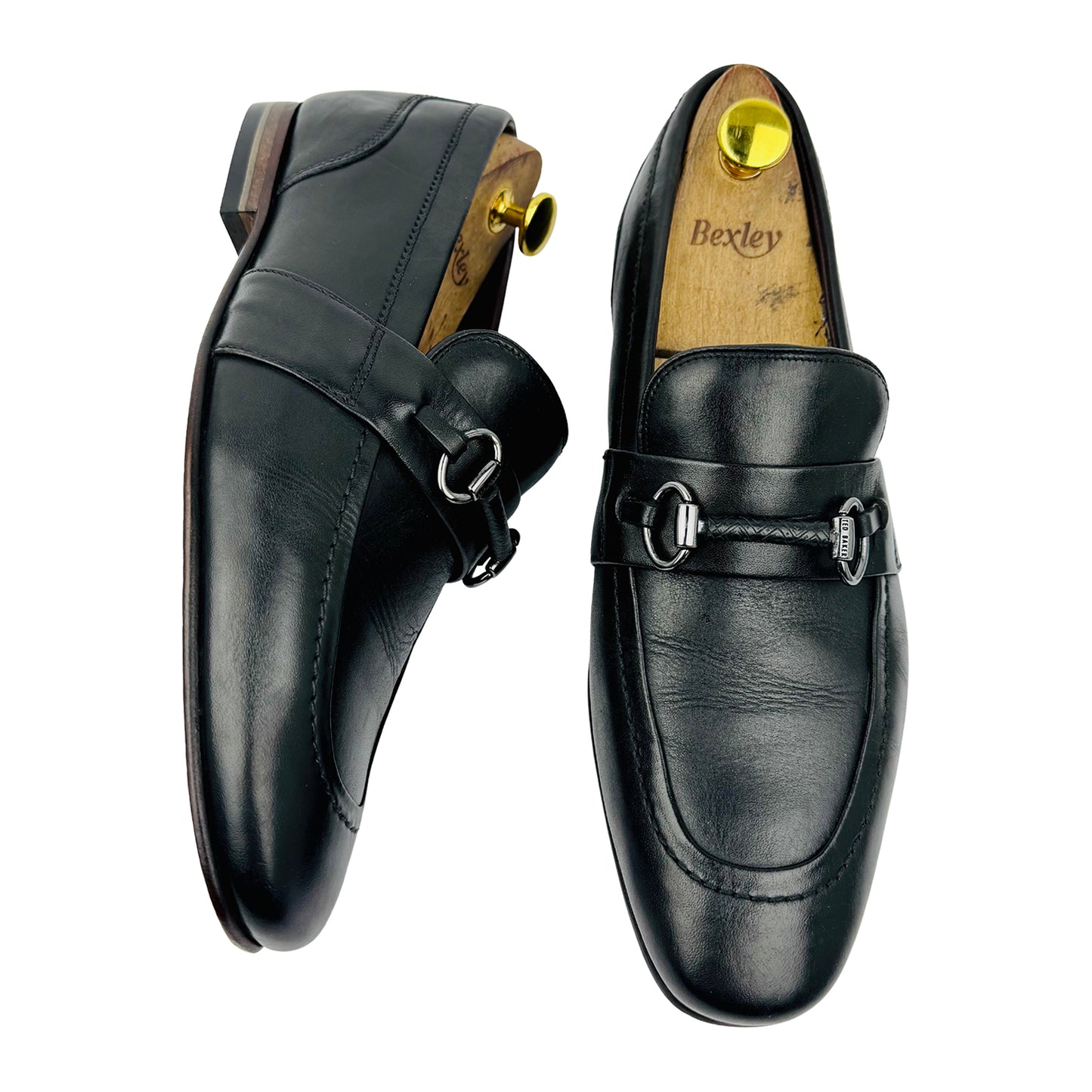 Ted Baker Men's Daiser Black Leather Loafer (Size 42)