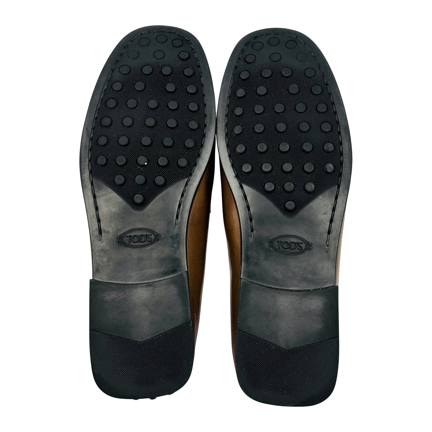 Tod's Gommino Brown Leather Penny Loafers (Size 40/40.5)