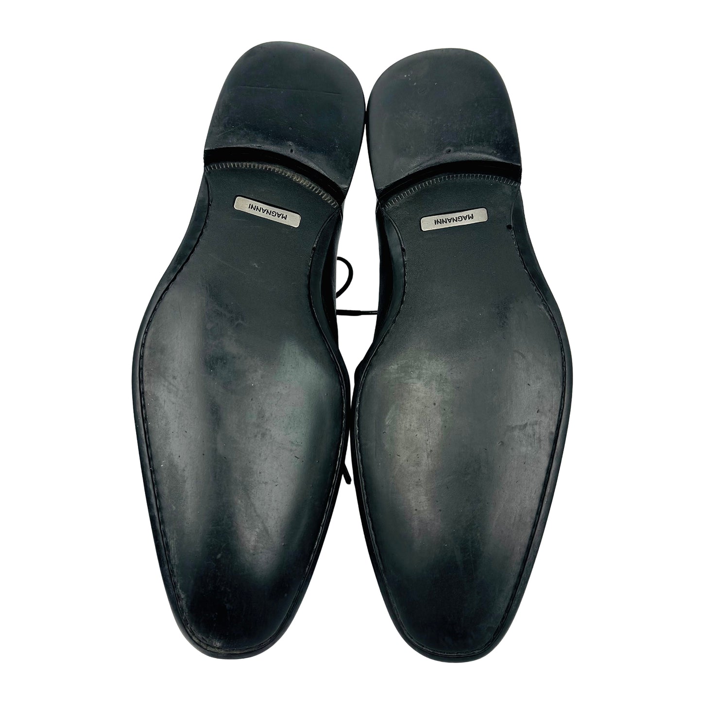 Magnanni Federico Cap Toe Black Oxfords (Size 45) - 12654