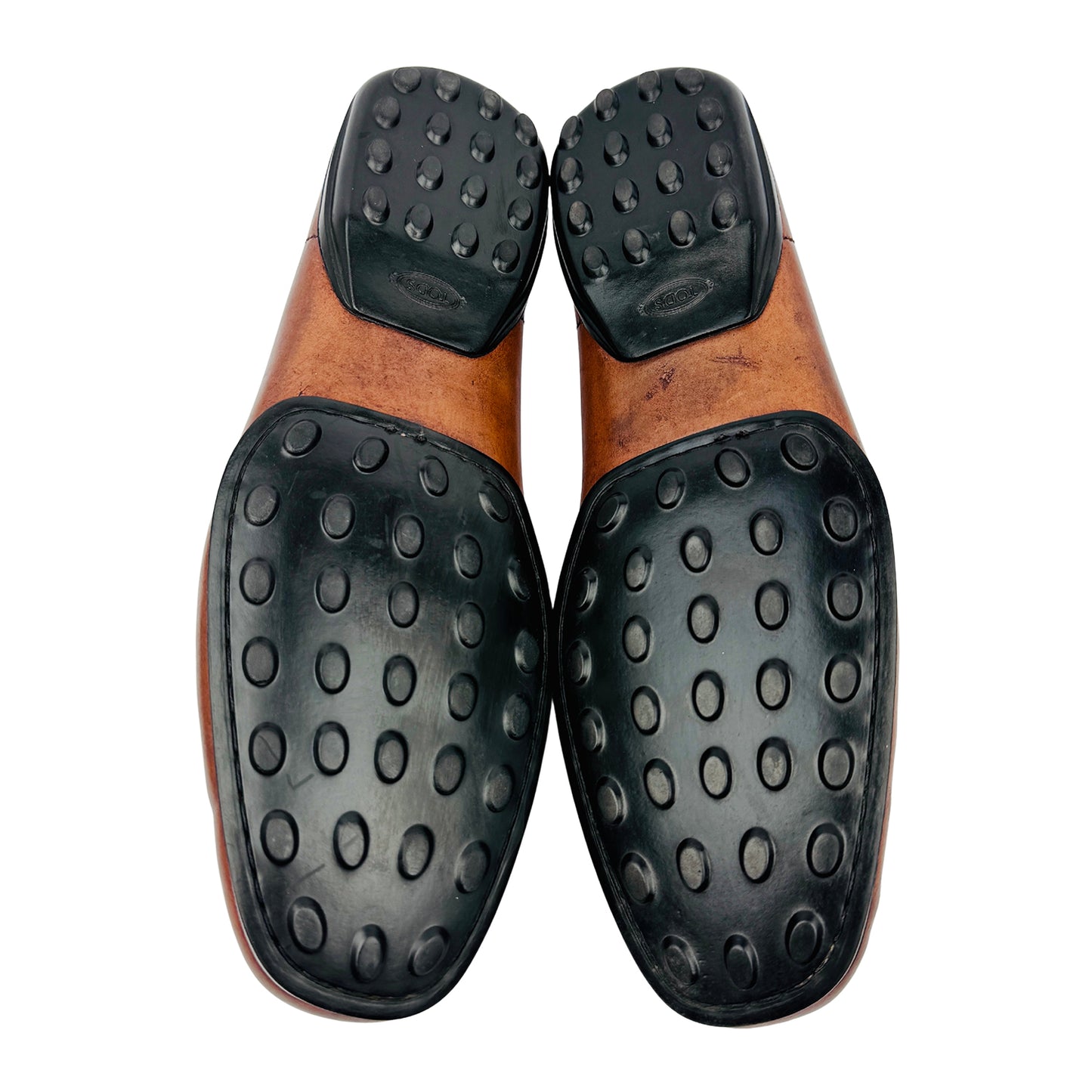 Tod's Men's Gommino Brown Leather Loafers (Size 43/43.5)