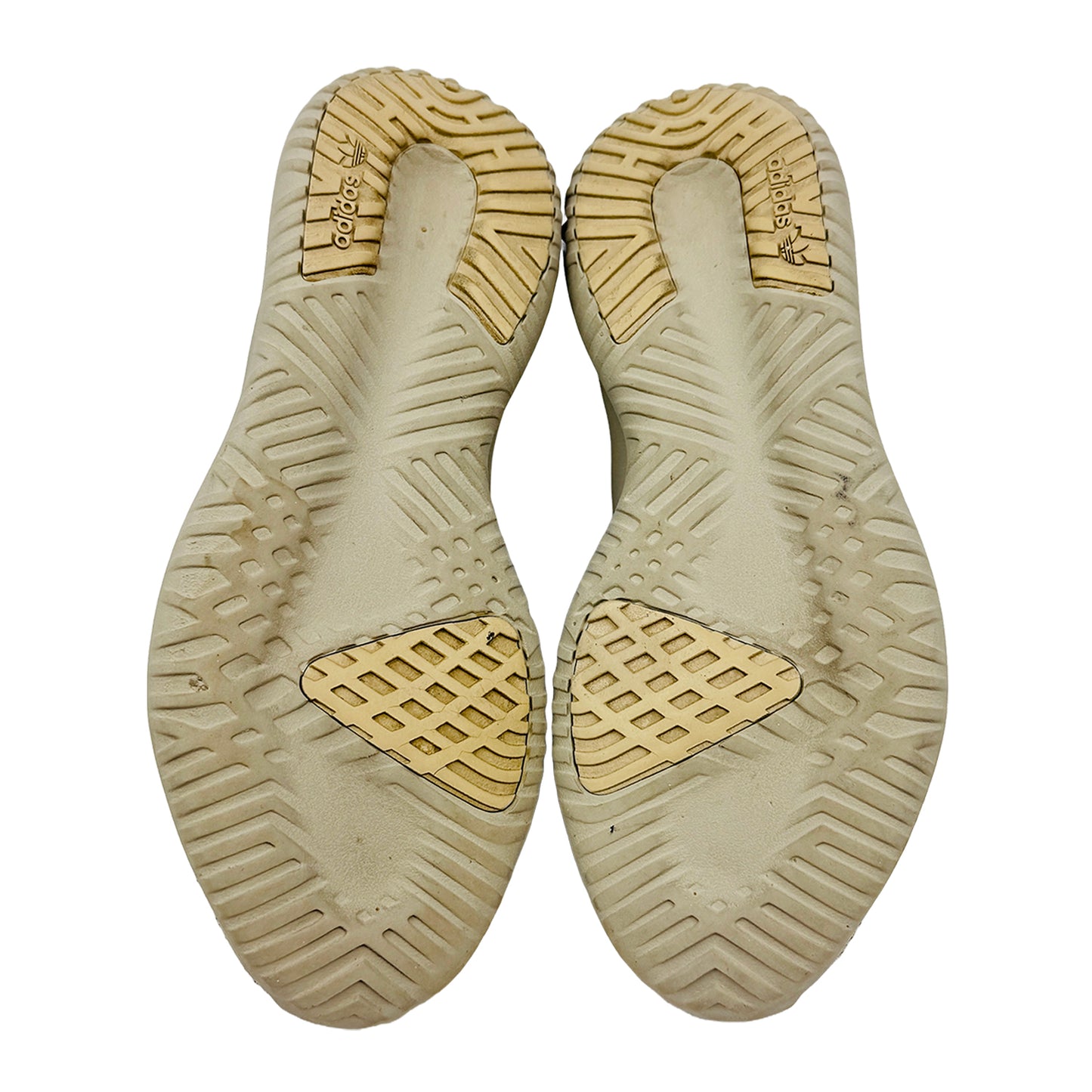 Outsole image of Adidas Tubular Shadow Knit Light Brown Shoes (Size 40) - BB8824
