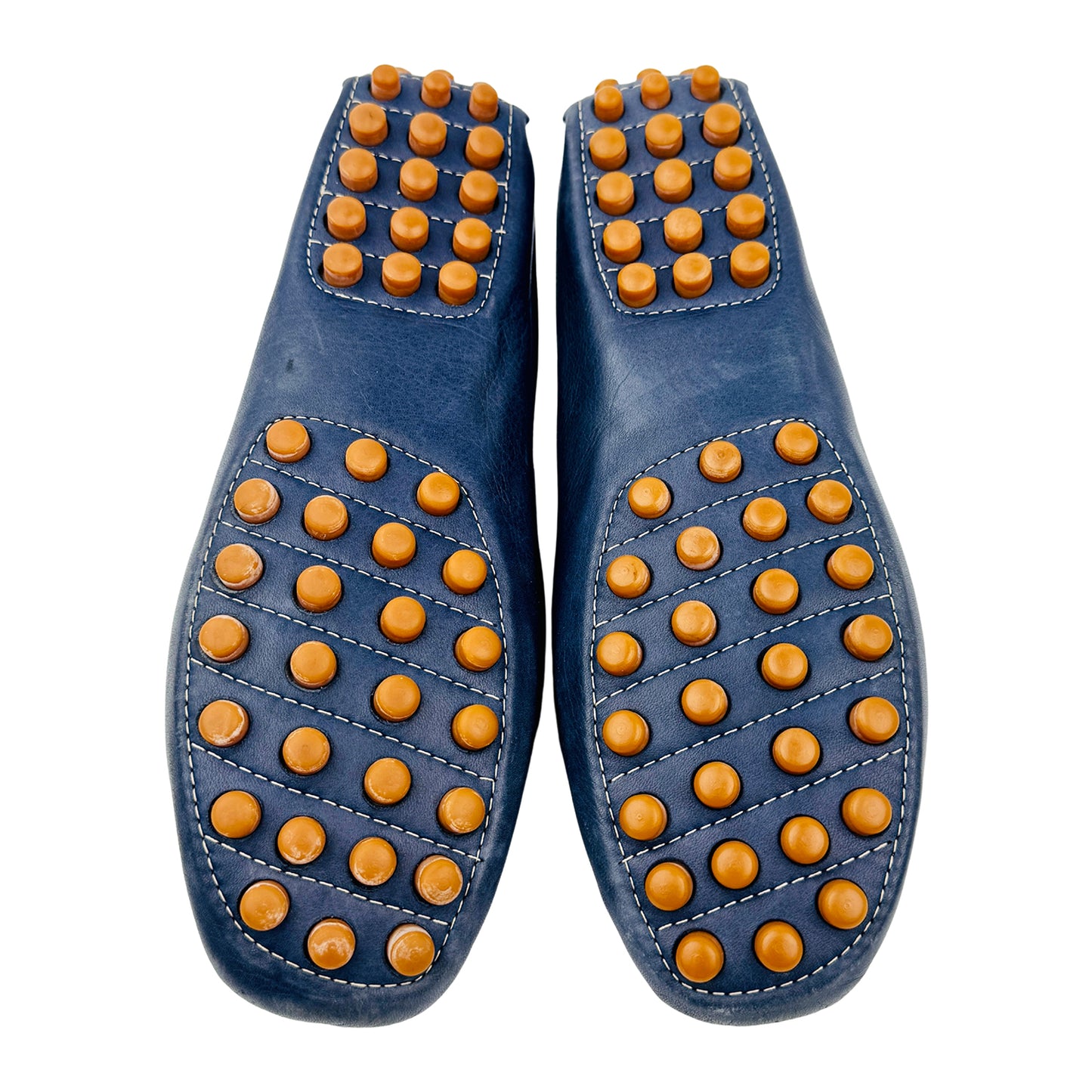 Outsole image of Gianfranco Ferre Men's Blue Moccasins (Size 39/39.5)