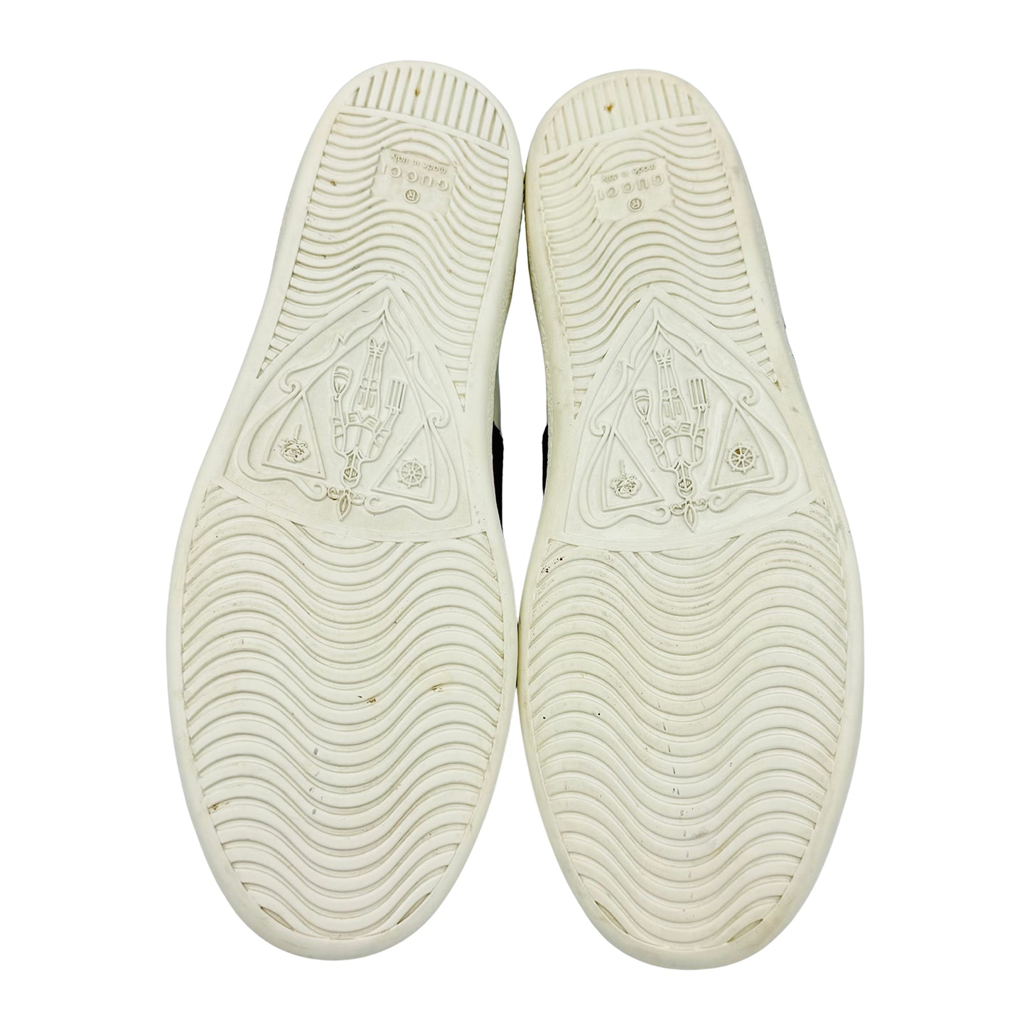 Gucci Ace Embroidered Floral Sneakers (Size 37.5/38) - 431917 A38G0 9064