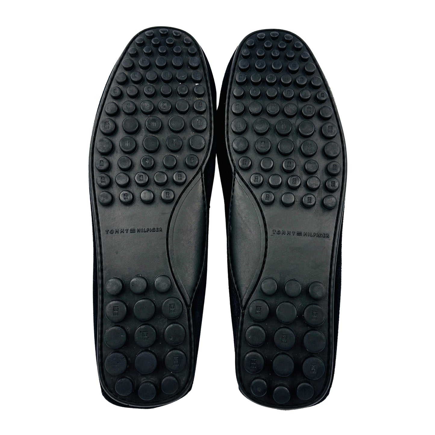 Tommy Hilfiger Black Suede Loafers (Size 43/43.5)