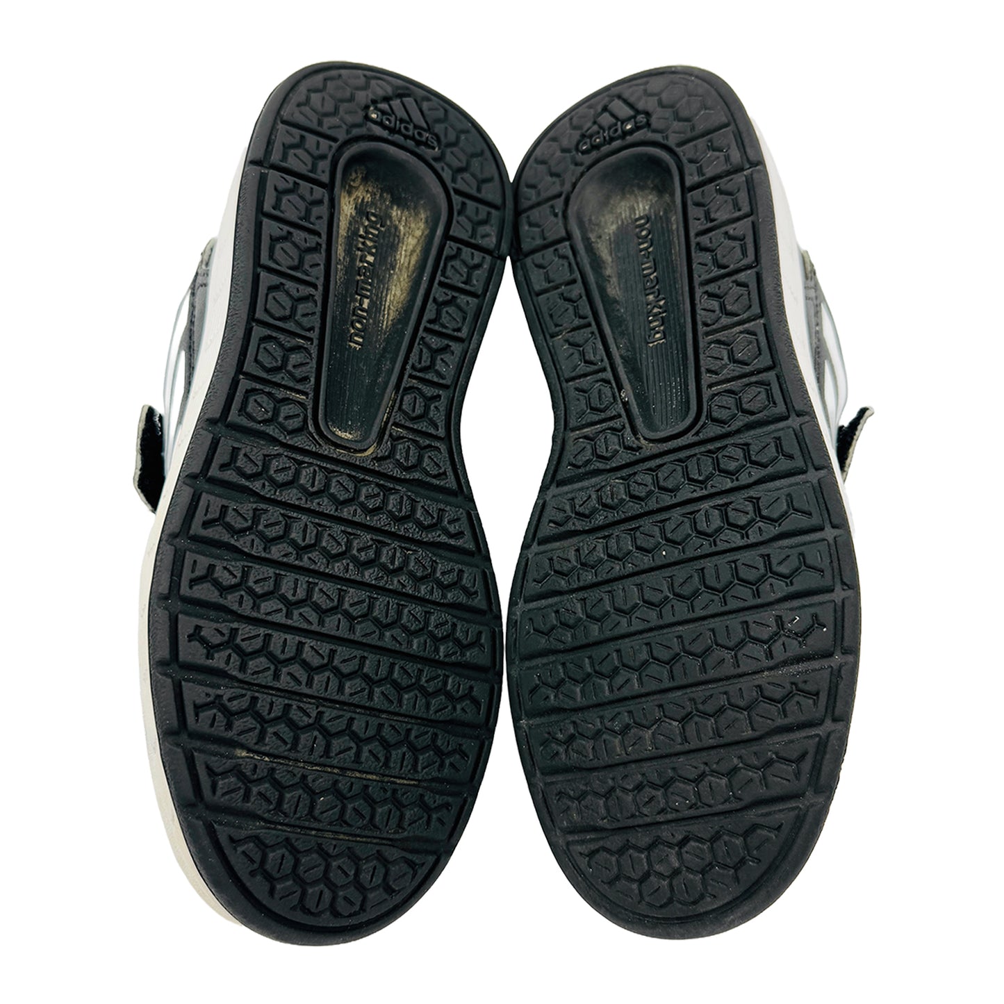 Outsole image of Adidas Kid's Altasport Black Shoes (Size 28) - D96829