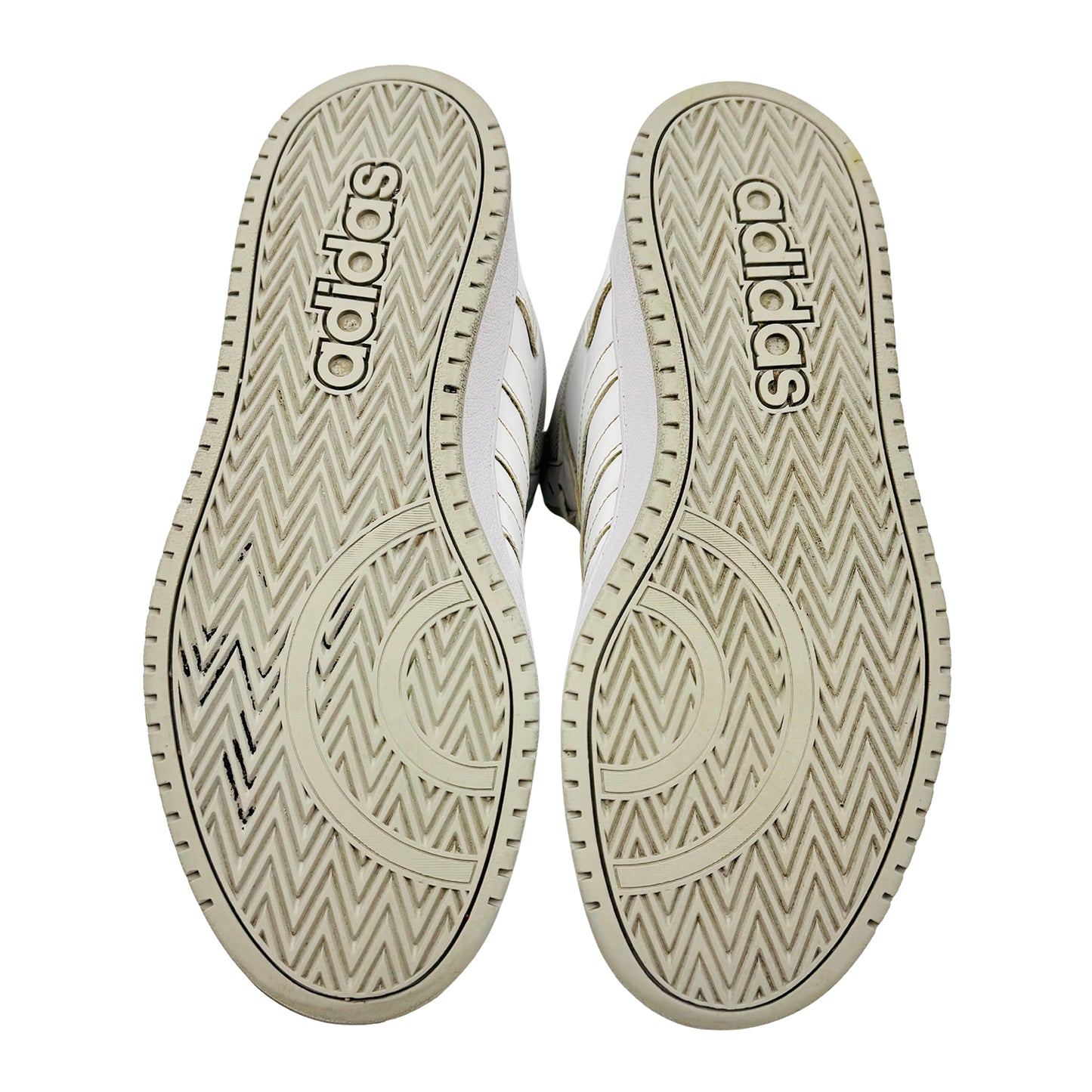 Adidas Hoops 2.0 'Cloud White' Sneakers (Size 42.5) - F34813