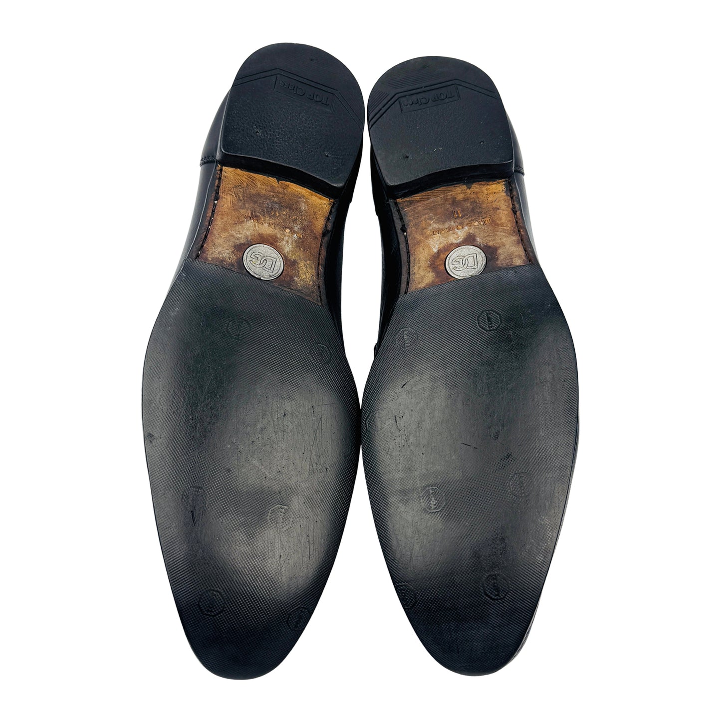 Dolce & Gabbana Men's Long Nose Bit Black Loafers (Size 46)