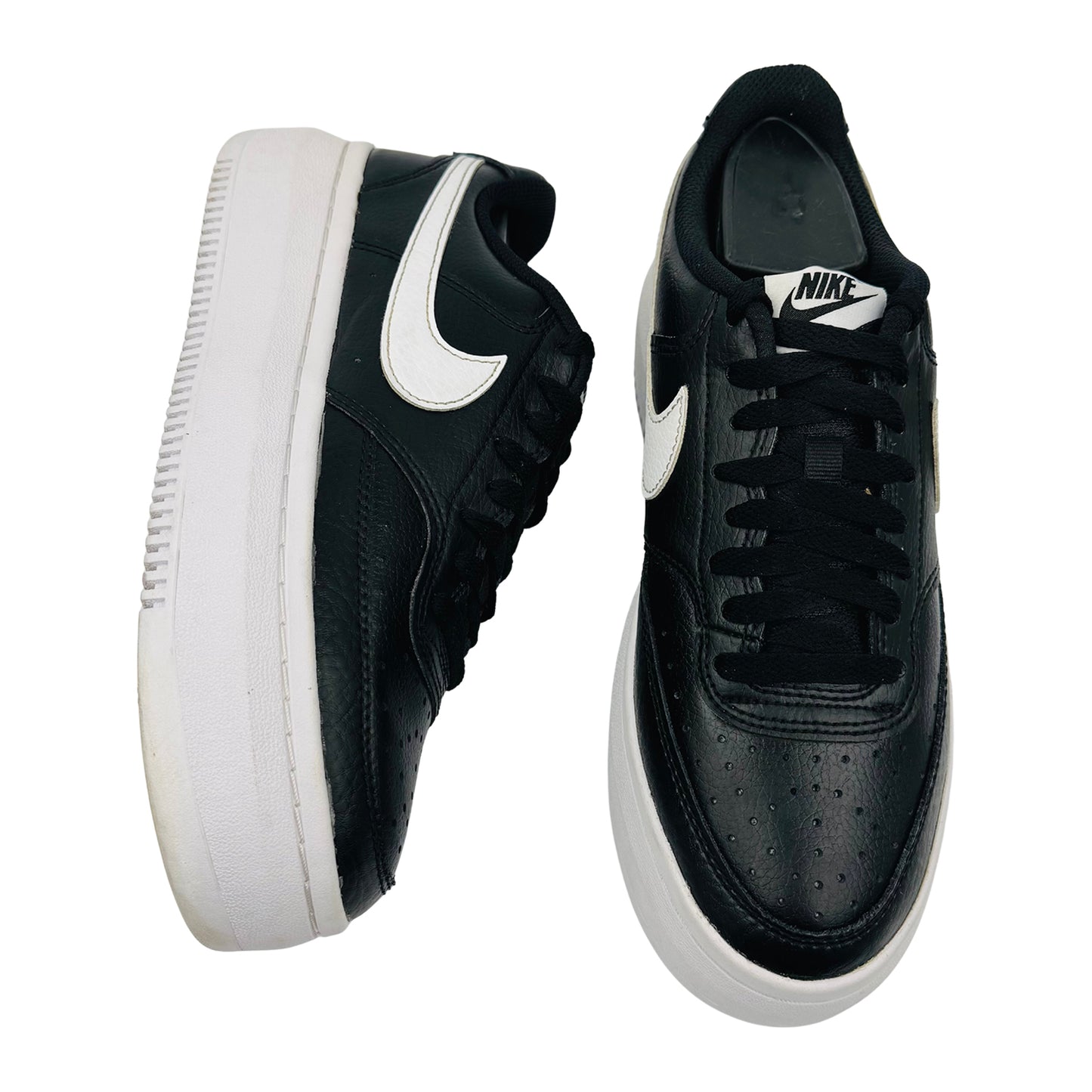 Nike Court Vision Alta Black Sneakers (Size 40.5) - DM0113-002