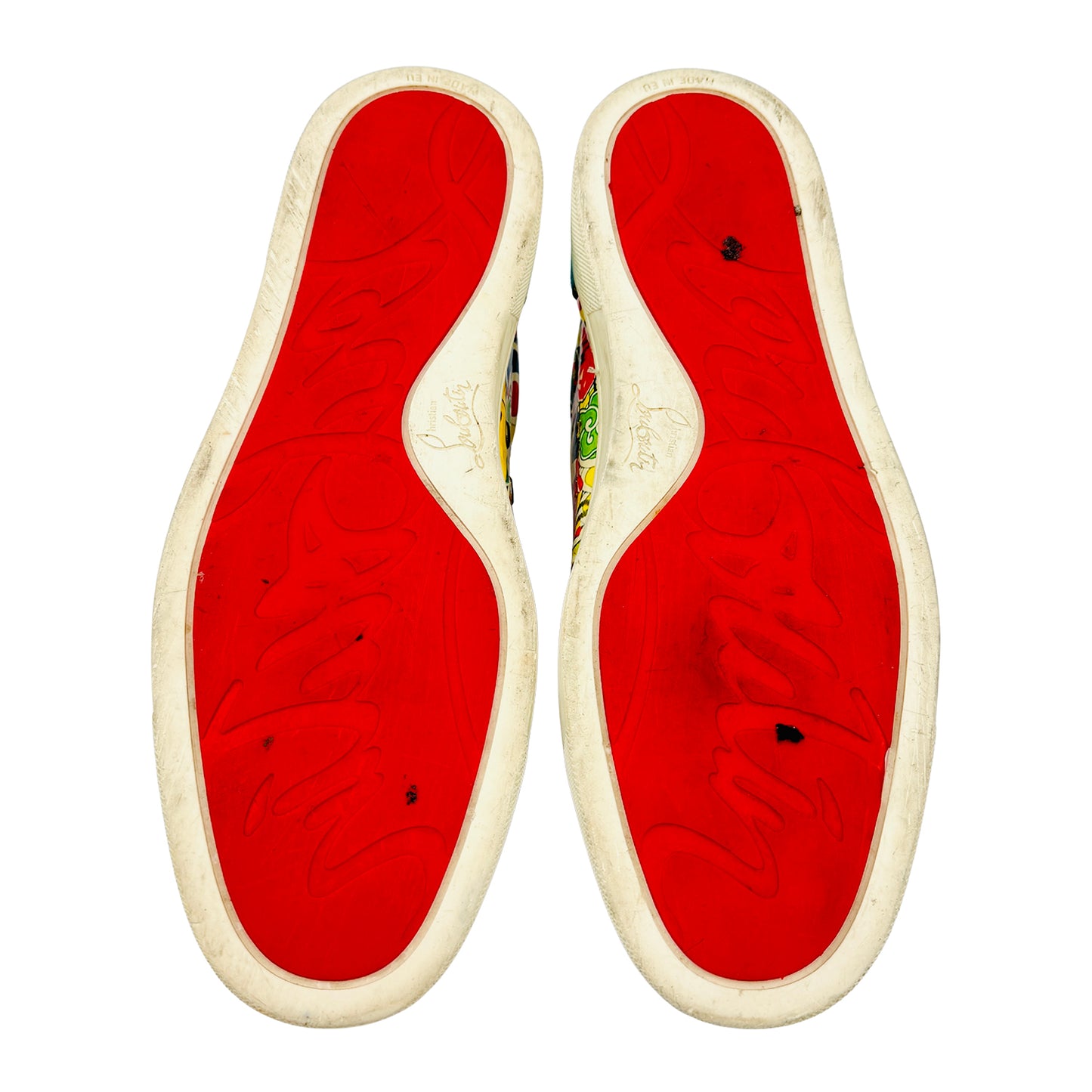 Christian Louboutin Spikes Multicolor Sneakers (Size 42.5/43)