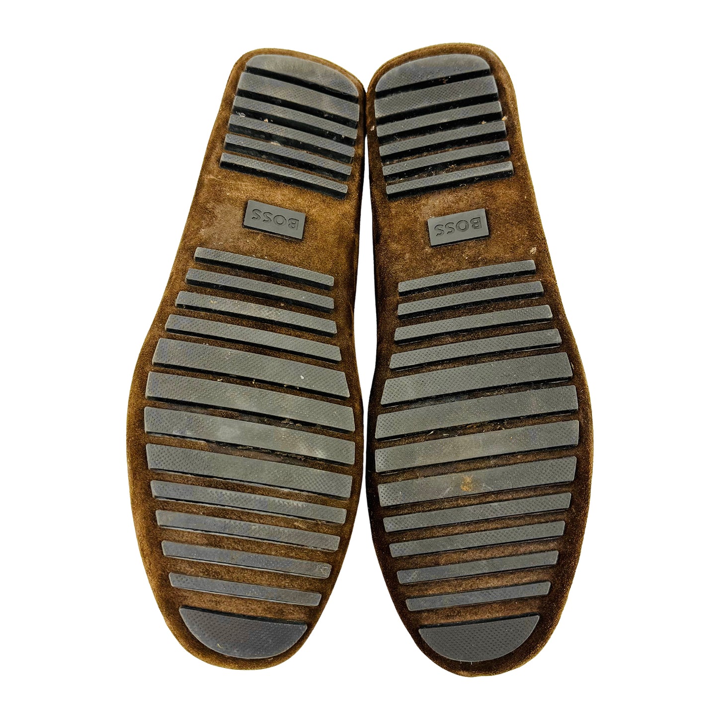 Boss Men's Brown Suede Loafer (Size 42) - 50466657 201