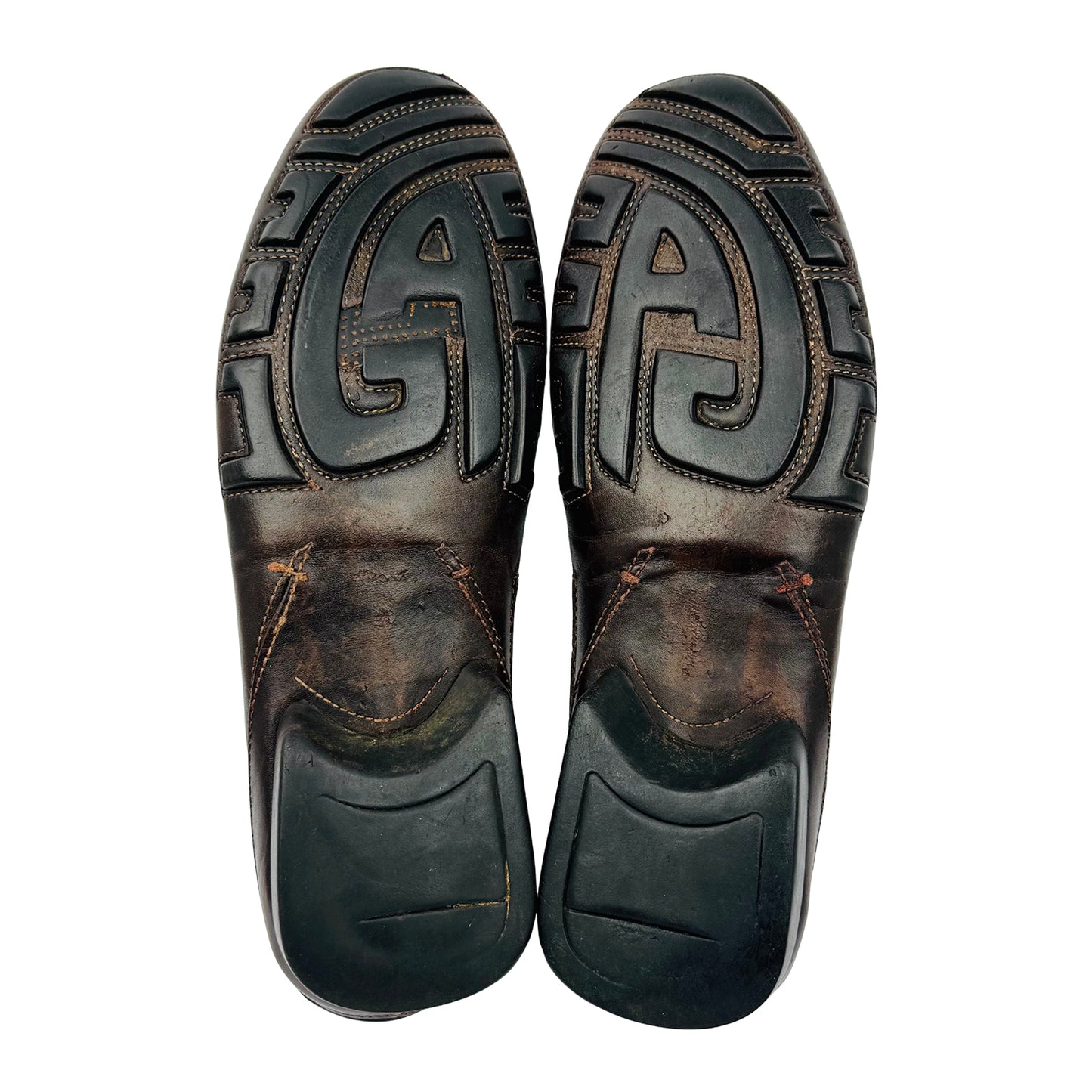 Giorgio Armani Men's Dark Brown Leather Loafer (Size 42/42.5)