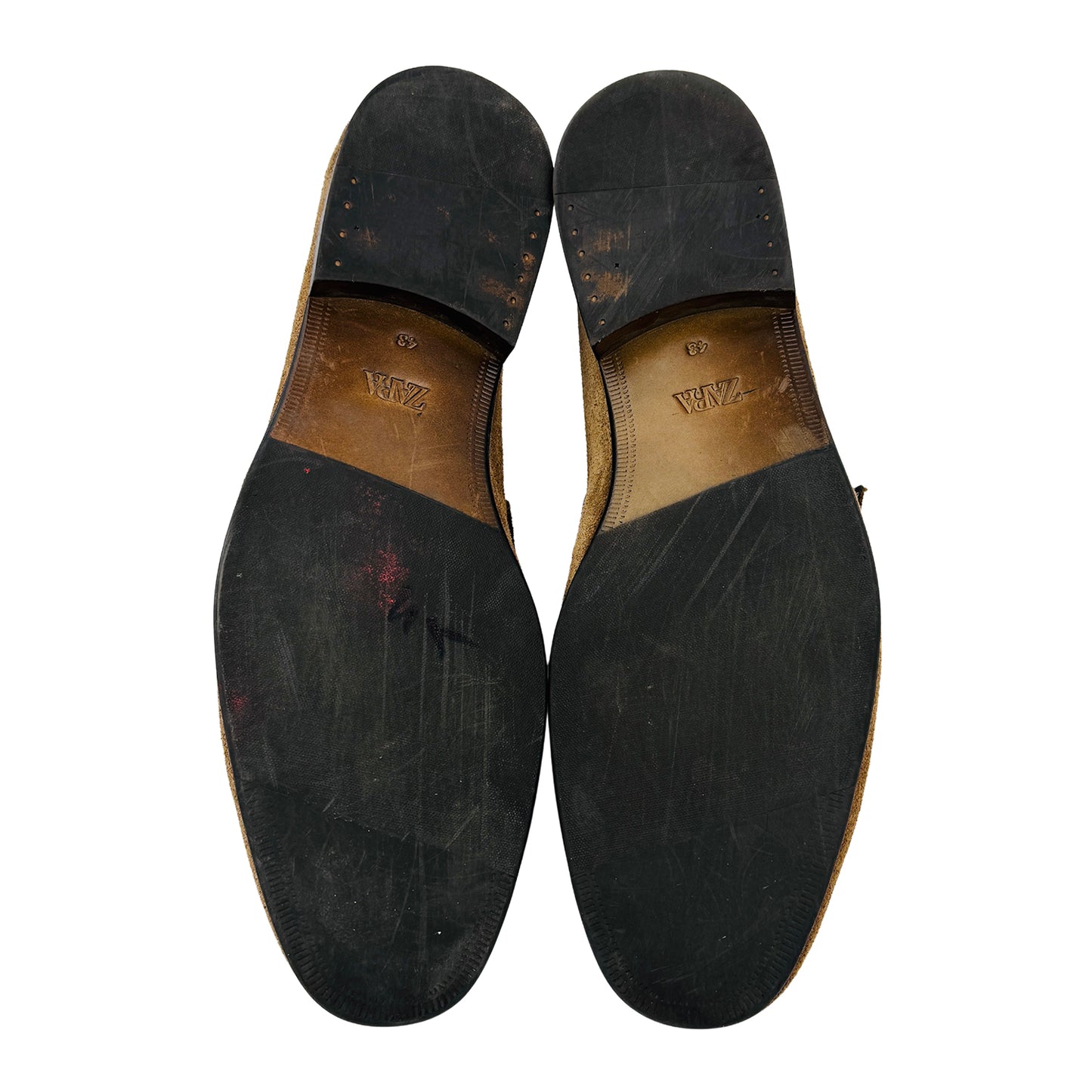 Zara Men’s Suede Brown Loafers (Size 43) - 2652/920/102