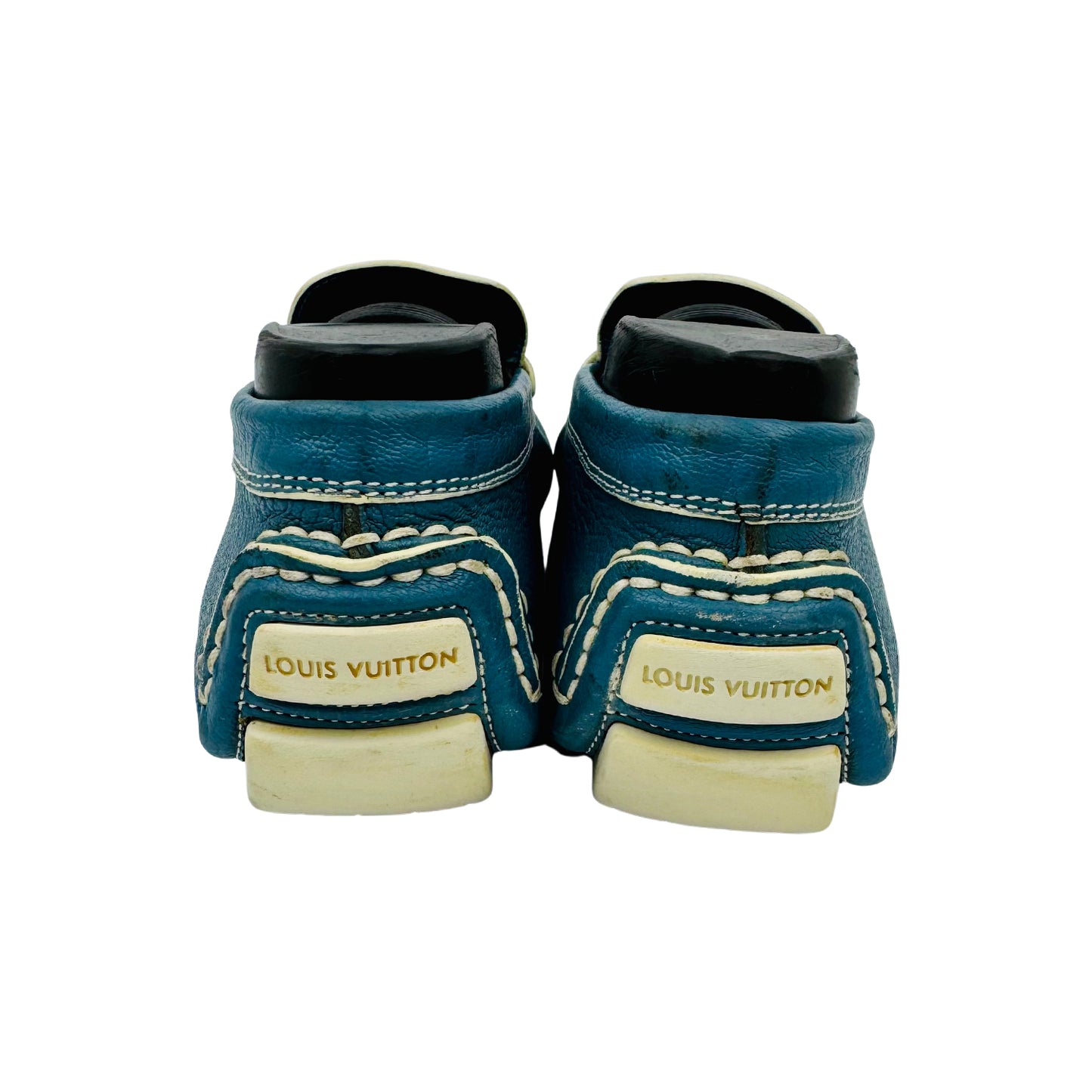 Louis Vuitton S-Lock Driving Blue Loafer (Size 39.5/40)