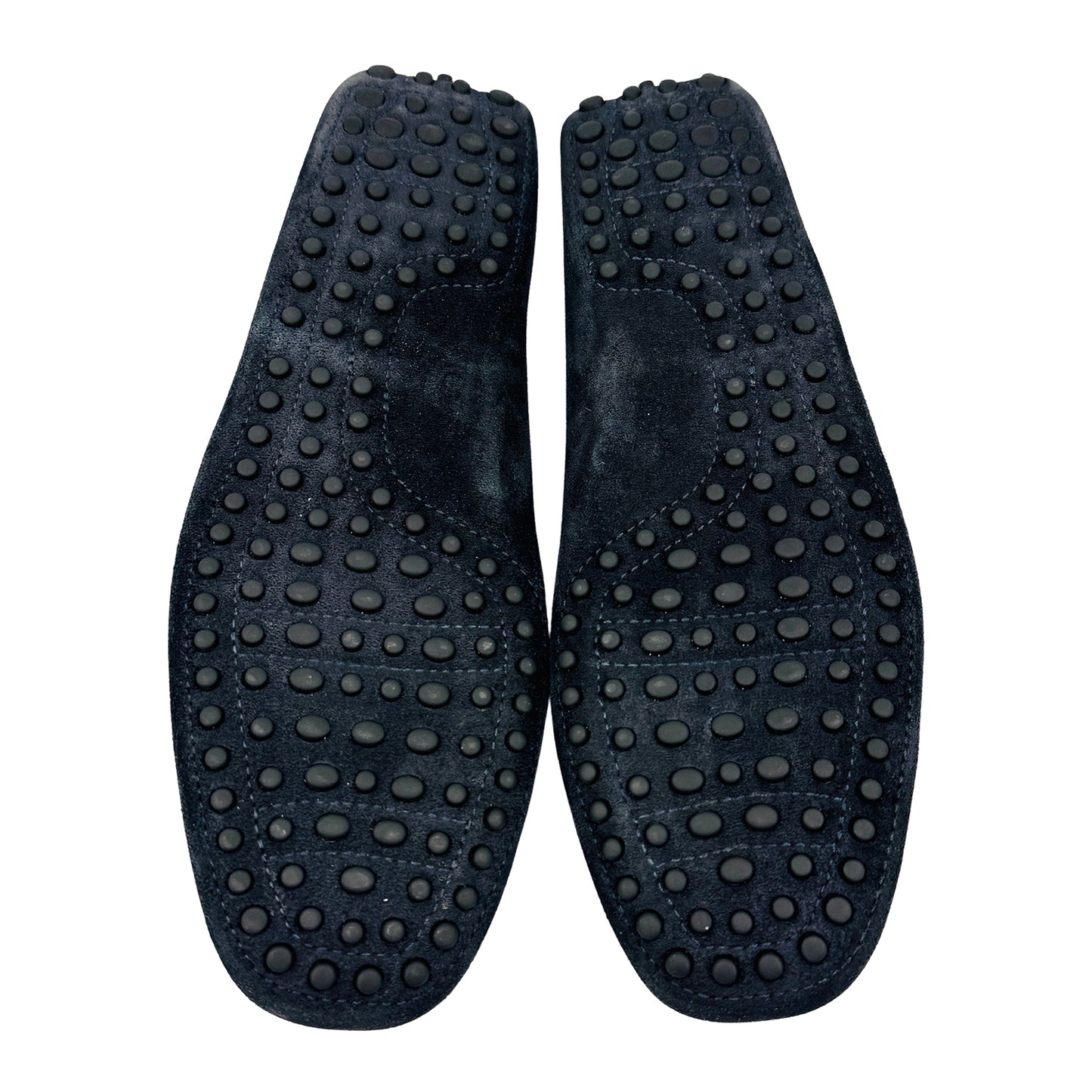 Tod's Dark Navy Suede Gommino Driving Loafers (Size 41.5/42)