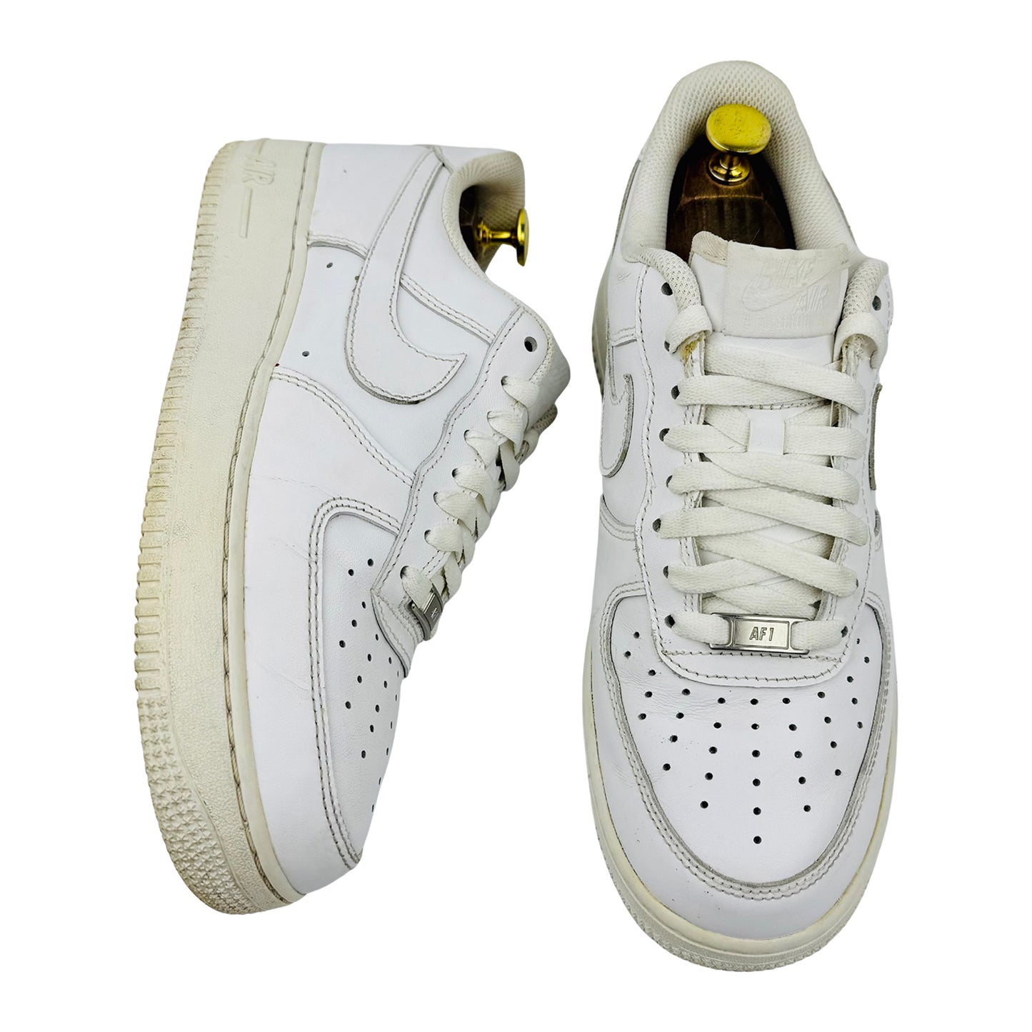 Nike Air Force 1 '07 'Triple White' Sneakers (Size 41/41.5) - 315122-111