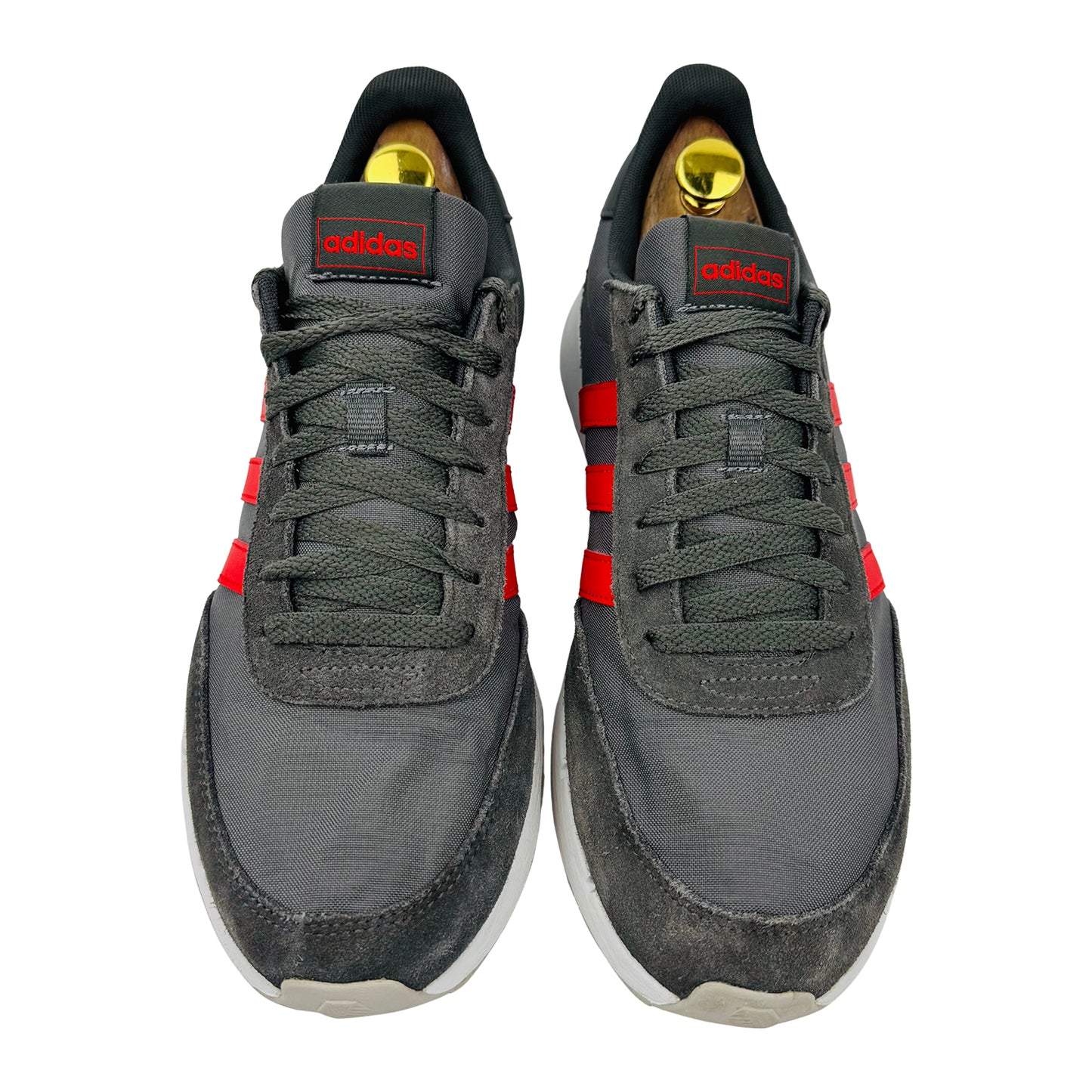 Adidas Run 60s 2.0 'Dark Grey' Sneakers (Size 44.5) - GW8058