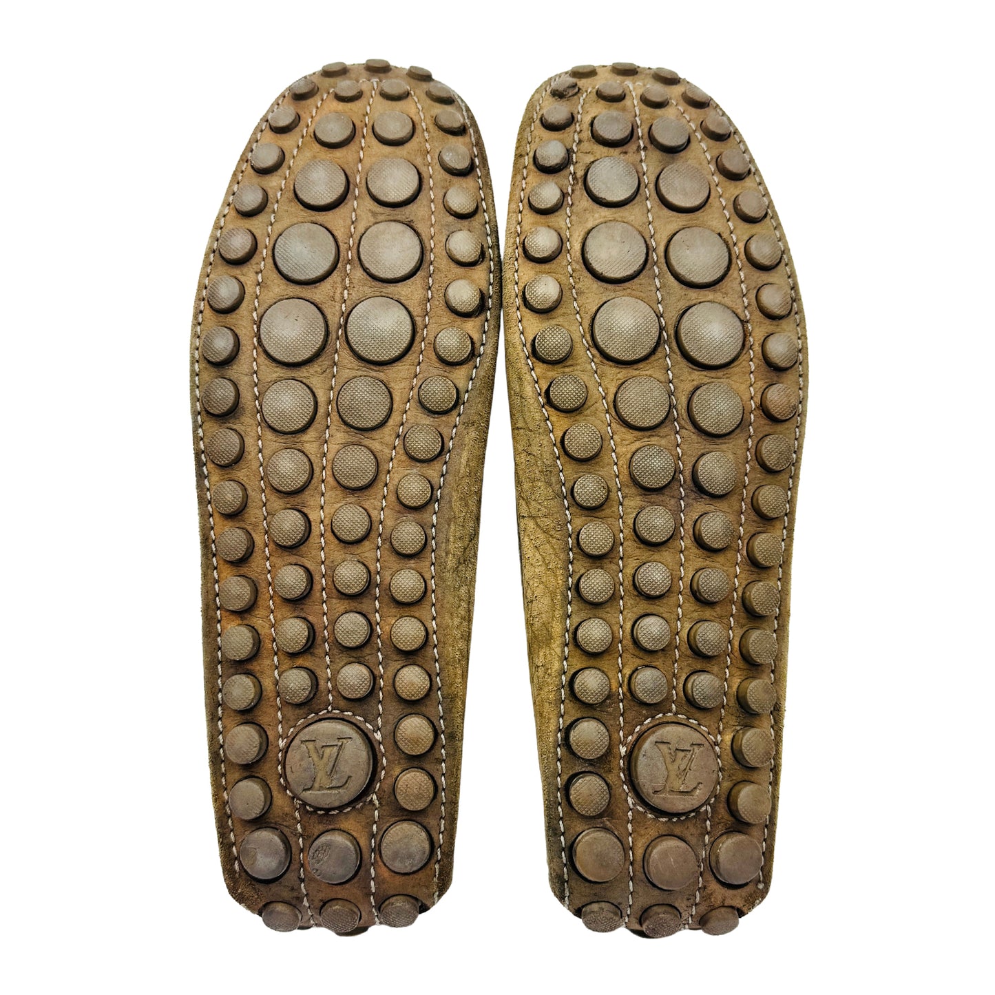 Louis Vuitton Men's Vintage Nubuck Loafers (Size 40/40.5)