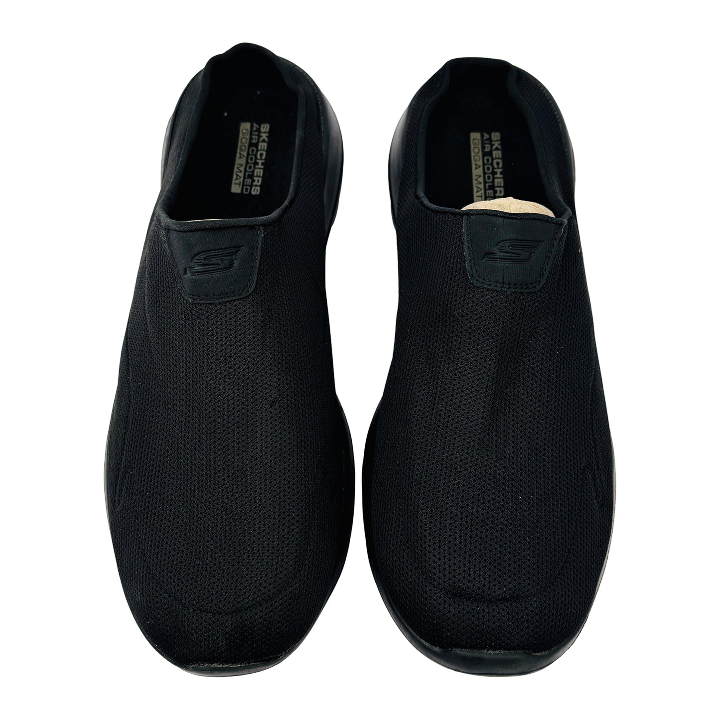 Skechers GOwalk Max Black Slipons (Size 47/47.5) - 54636‑BBK