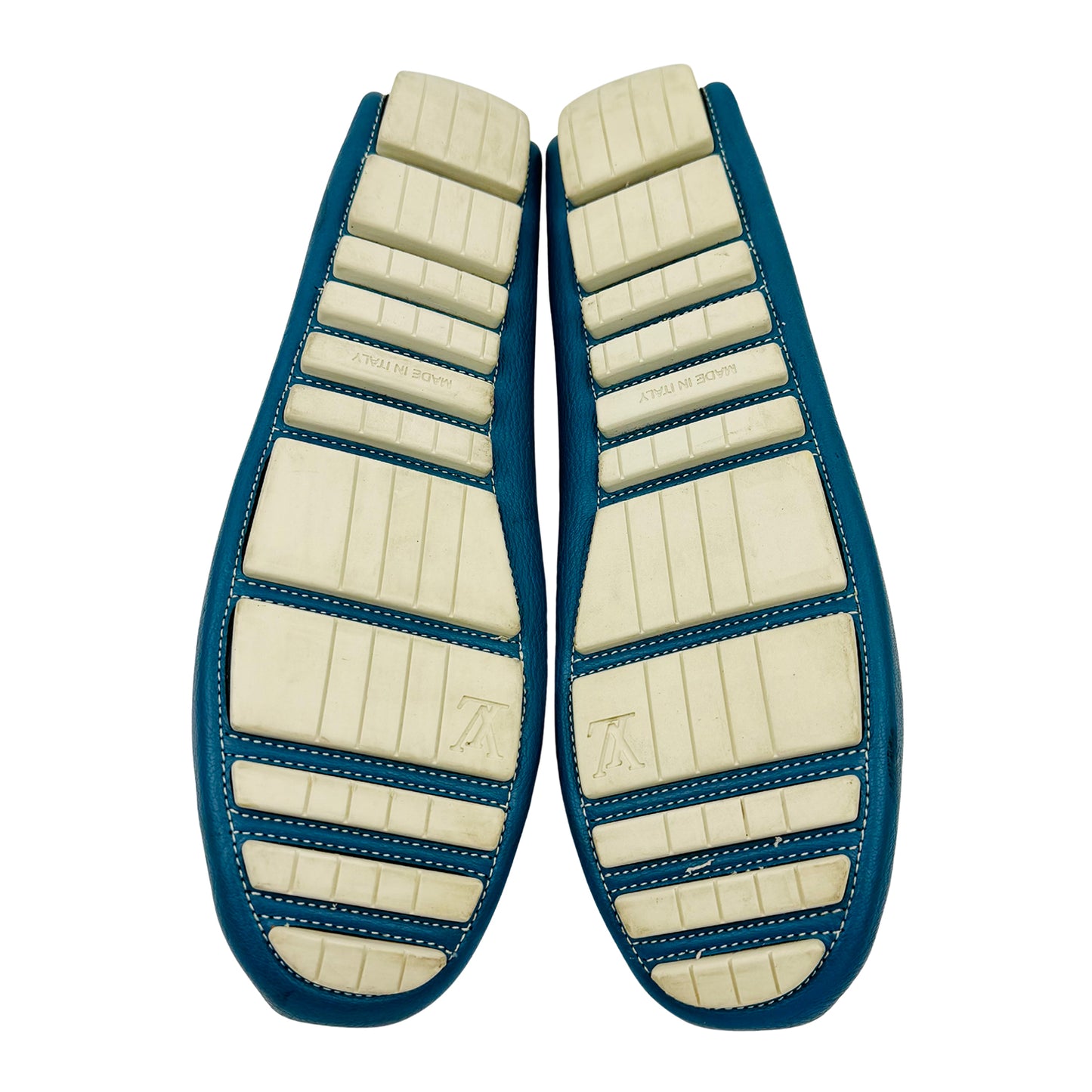 Louis Vuitton S-Lock Driving Blue Loafer (Size 39.5/40)
