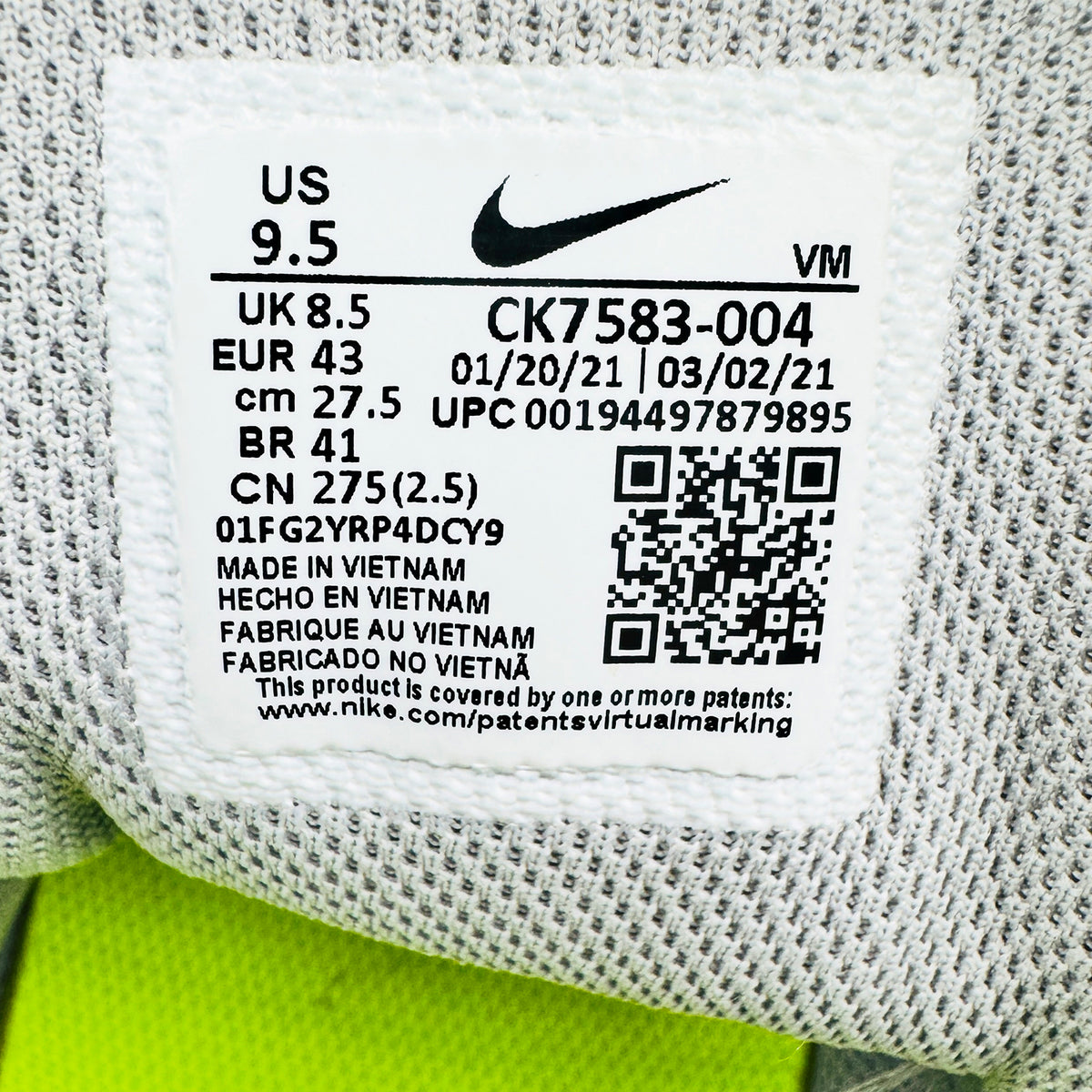 Nike Air Max VG-R Sneakers (Size 43) - CK7583-004