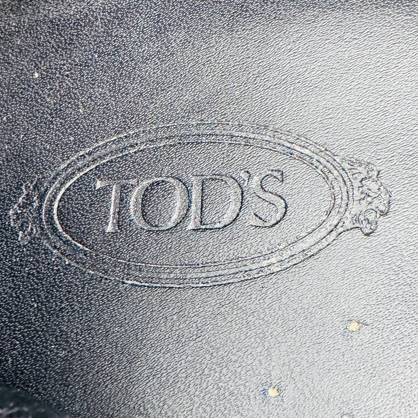 Tod's Men's Black Leather Loafers (Size 43/43.5)