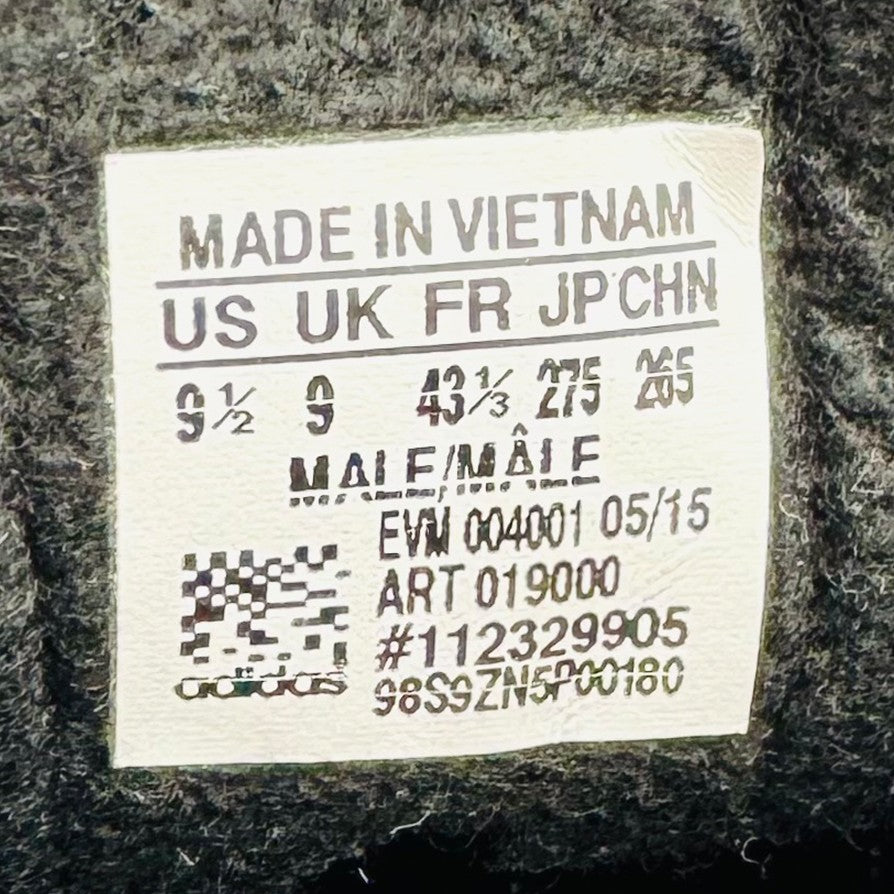 Adidas Samba Black Leather Sneakers (Size 43.5) - 019000