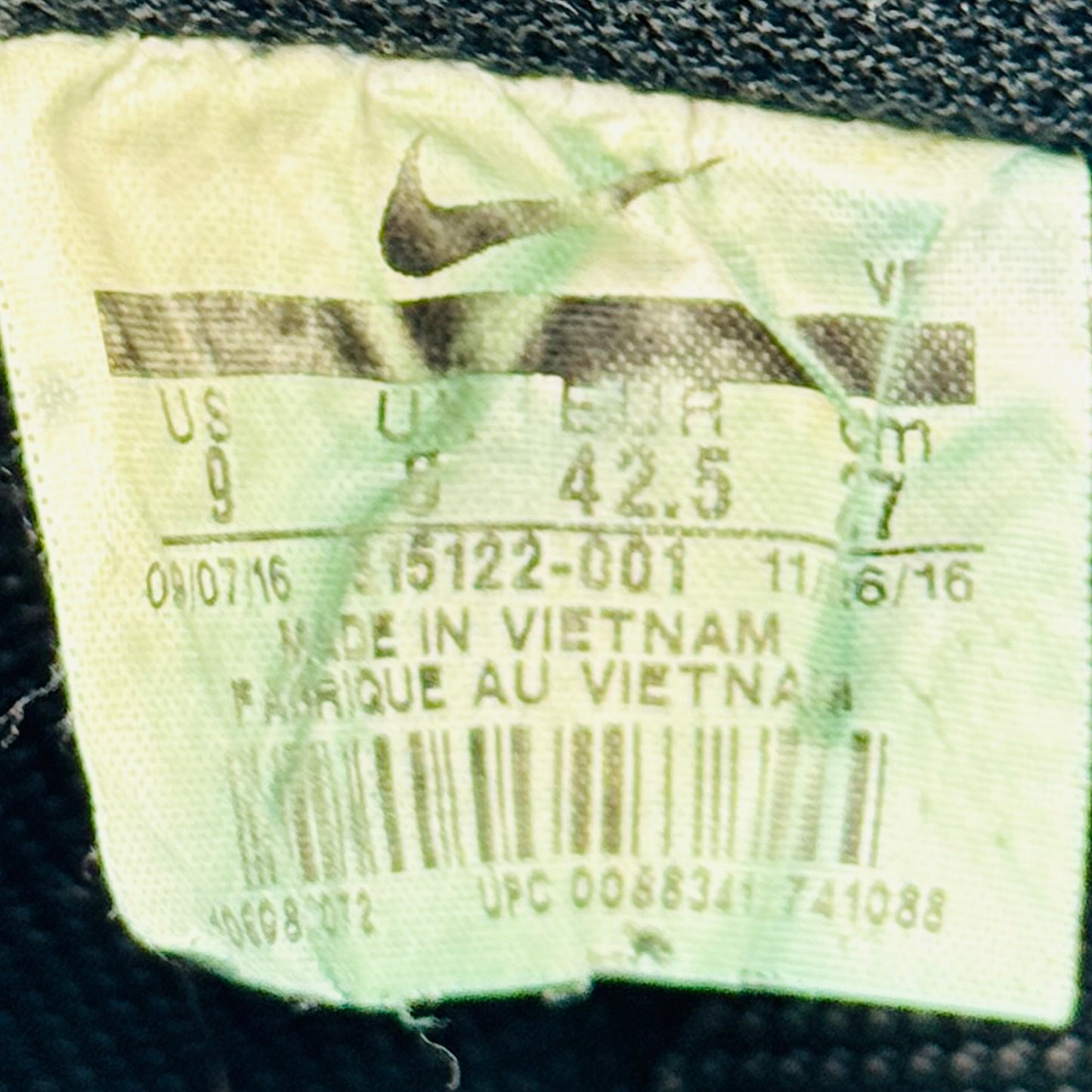 Nike Men's Air Force 1 Low Sneakers (Size 42.5/43) - 315122-001