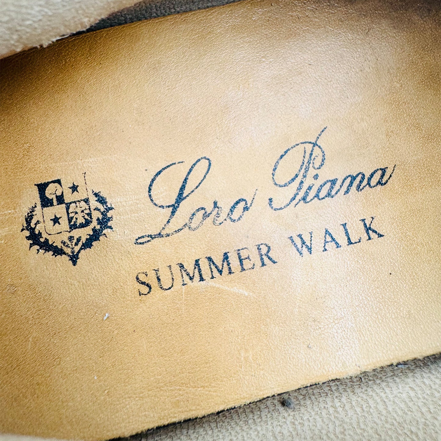 Loro Piana Summer Walk Sand Loafer (Size 37/37.5) - I 43182