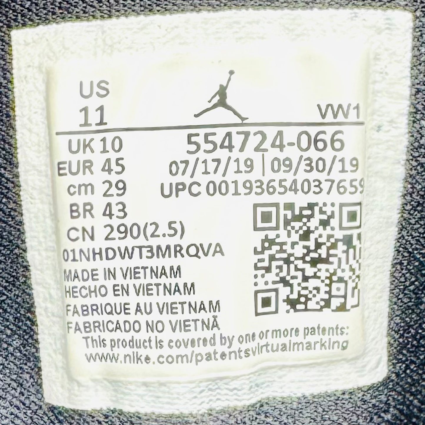 Nike Air Jordan 1 Mid Sneakers (Size 45) - 554724-066