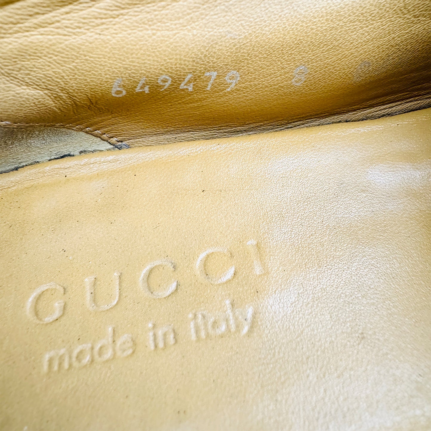 Gucci Men's Black Horsebit Loafers (Size 42/42.5) - 649479