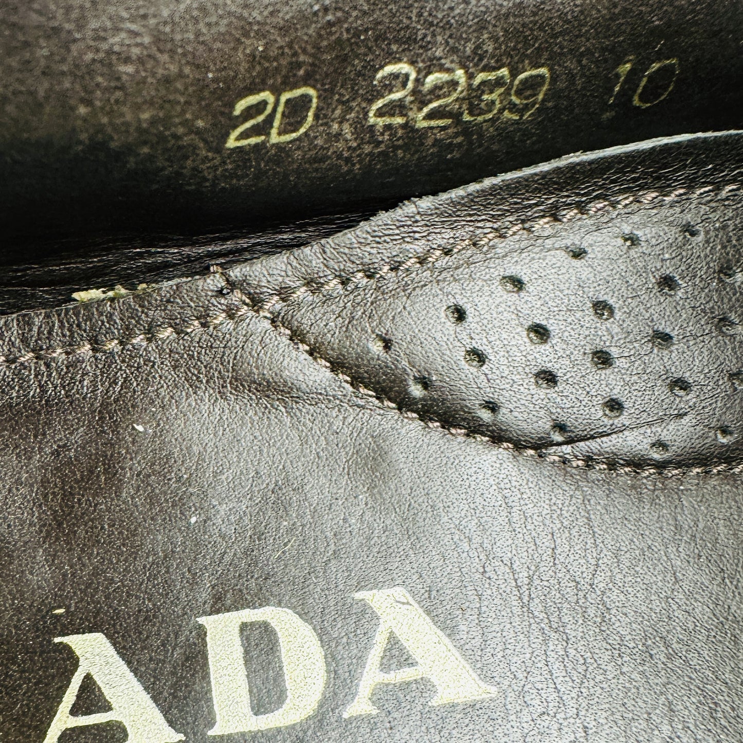 Prada Men's Brown Suede Penny Loafers (Size 44.5)
