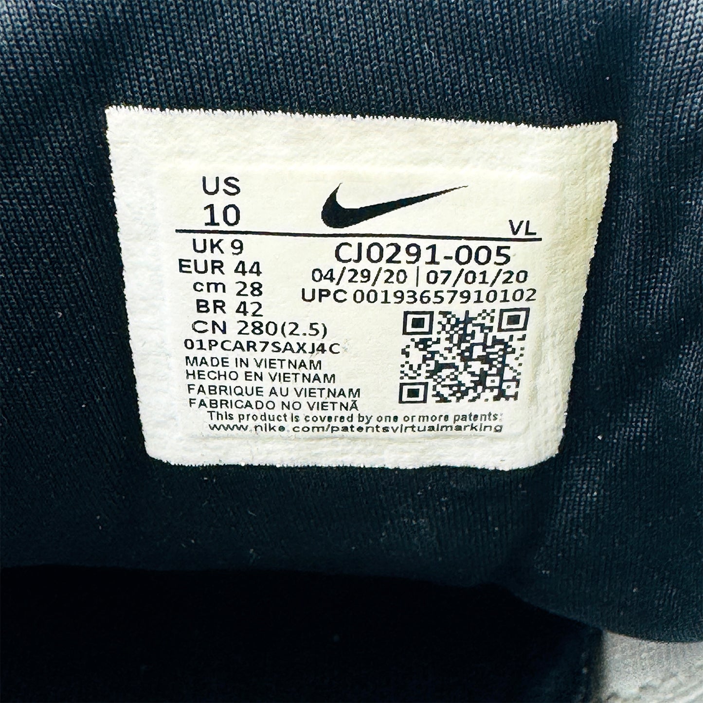 Nike Air Zoom Winflo 7 Shoes (Size 43.5/44) - CJ0291-005