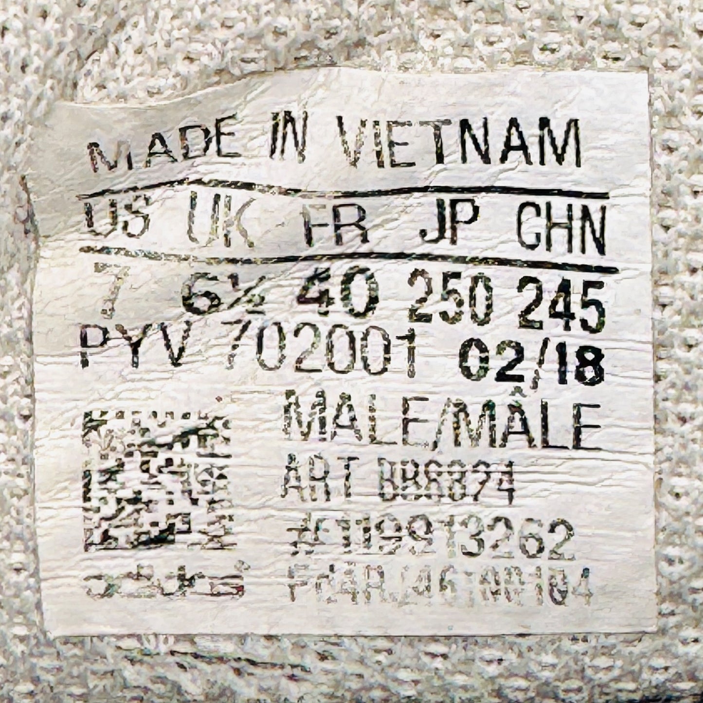 Inside Made, Size, Code printing image of Adidas Tubular Shadow Knit Light Brown Shoes (Size 40) - BB8824