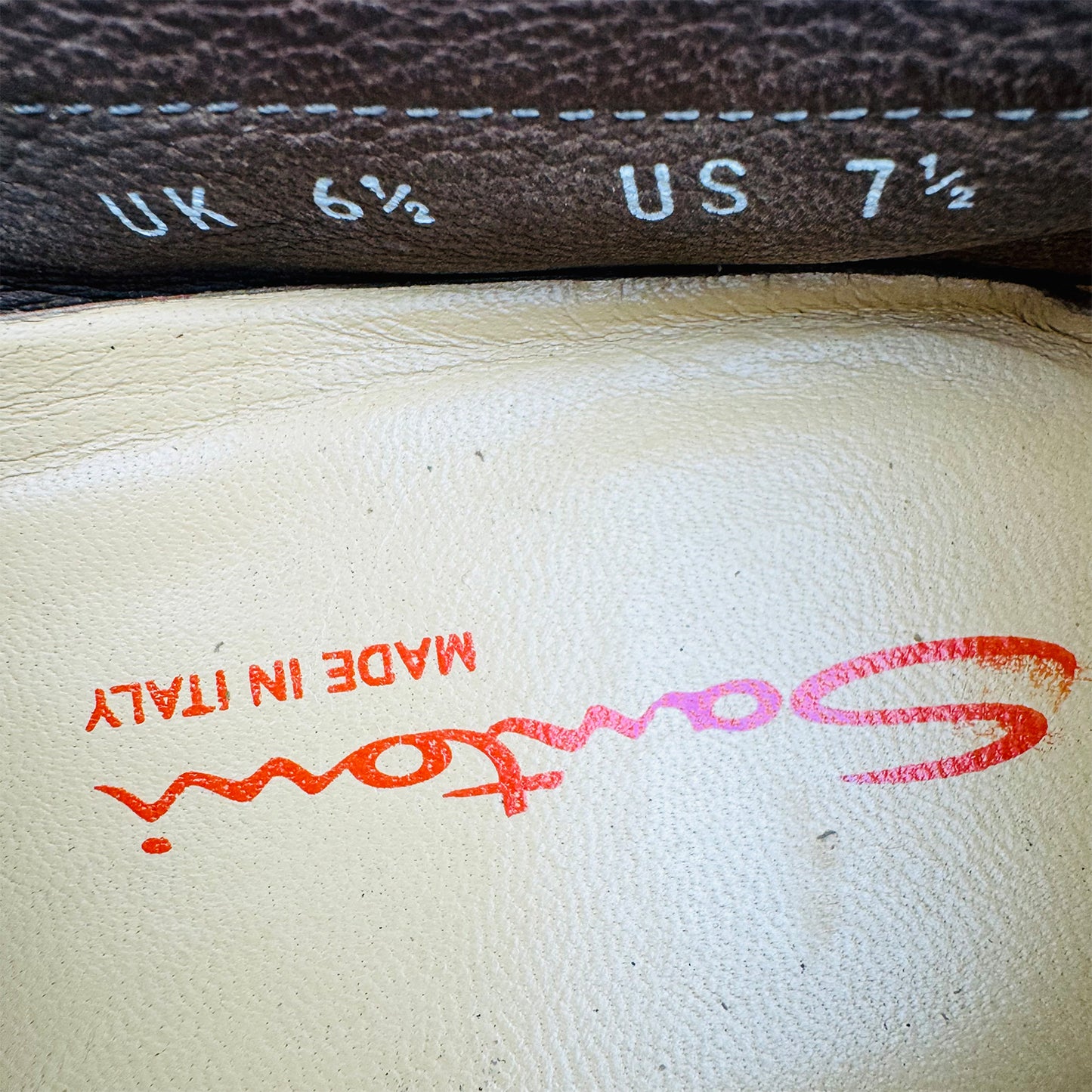 Santoni Men's Brown Suede Leather Loafer (Size 41)