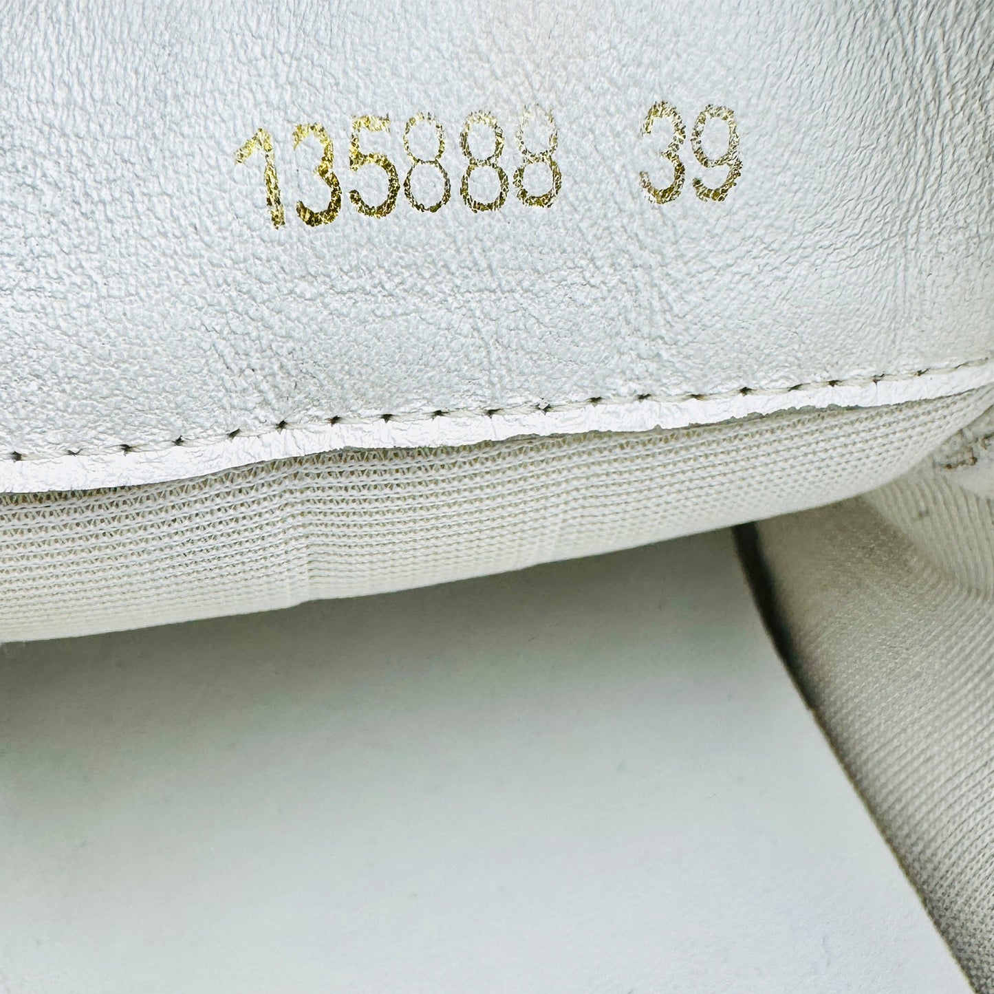 Louis Vuitton Luxembourg White Sneakers (Size 39/39.5)