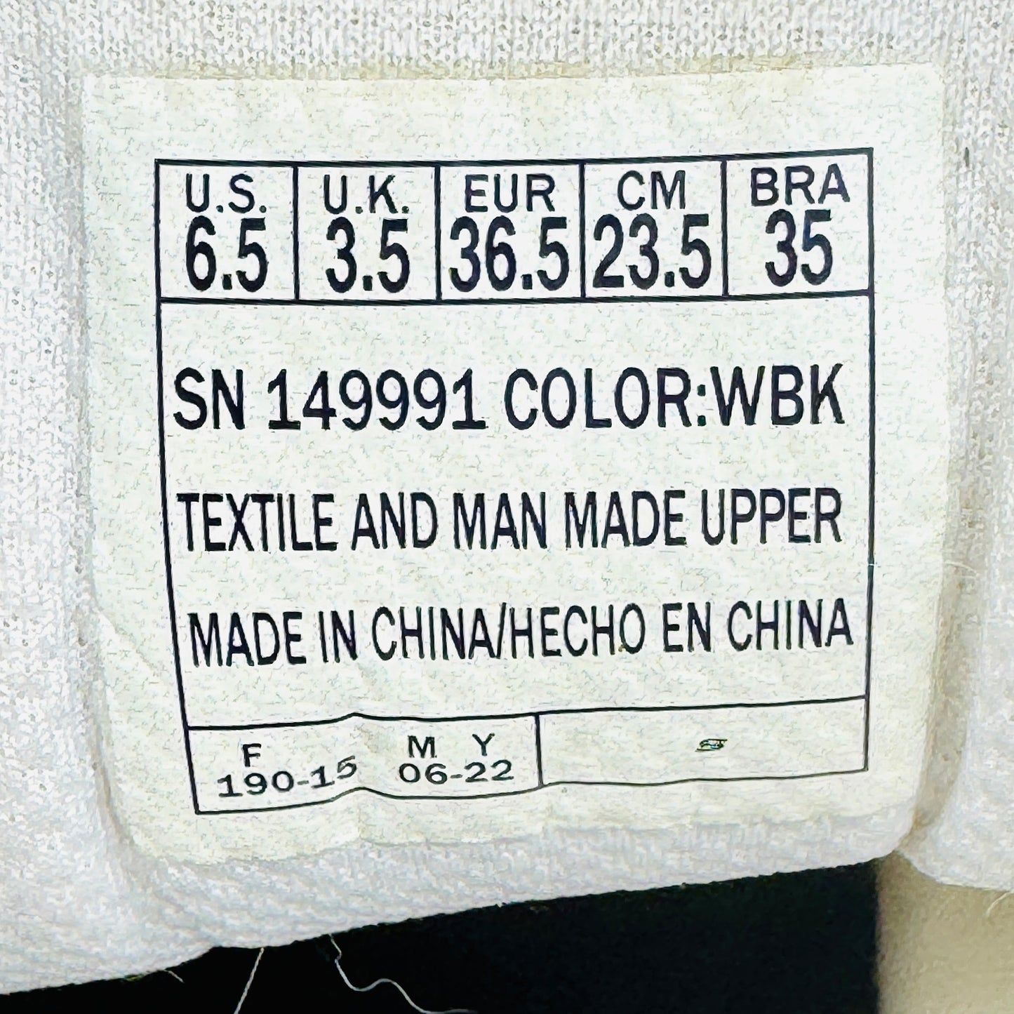 Skechers Skech-Lite Pro Sneakers (Size 36.5) - 149991 WBK