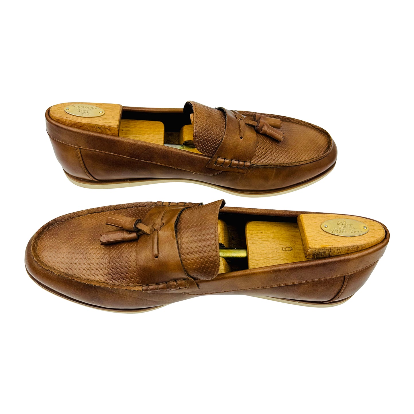 Next Men's Brown Leather Loafer (Size 44)
