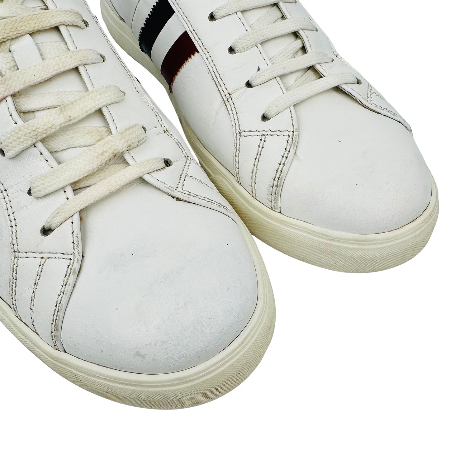 Moncler Monaco 'White' Low-Top Sneakers (Size 43)