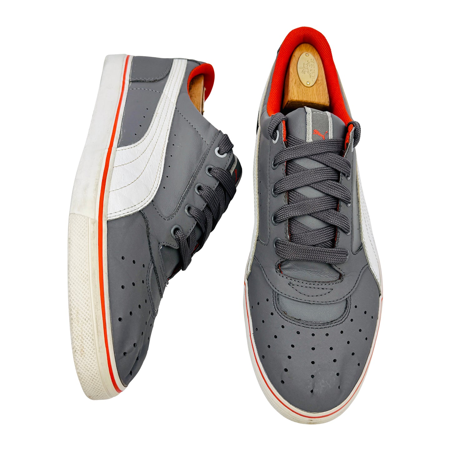 Puma Sky II Low Vulc 'Dark Grey' Sneakers (Size 44) - 353272-14