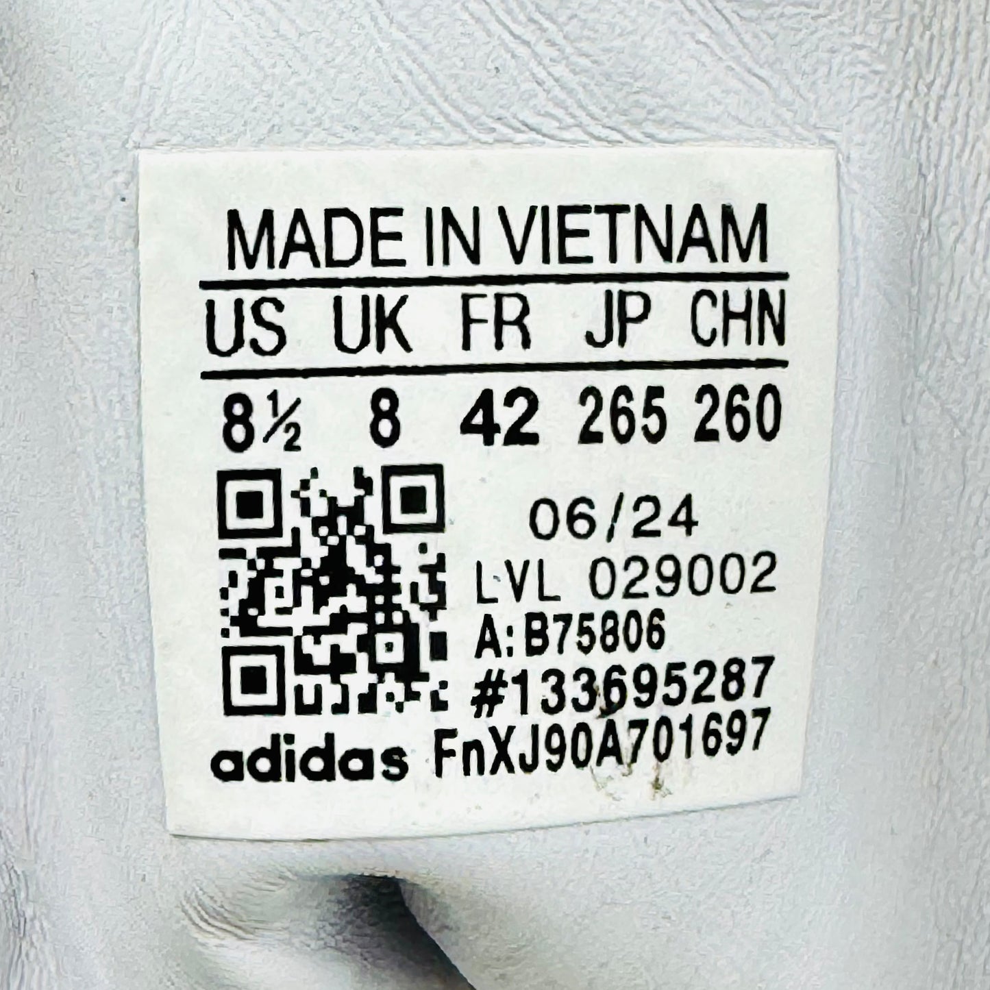 Adidas Men's Samba OG Sneakers (Size 42) - B75806