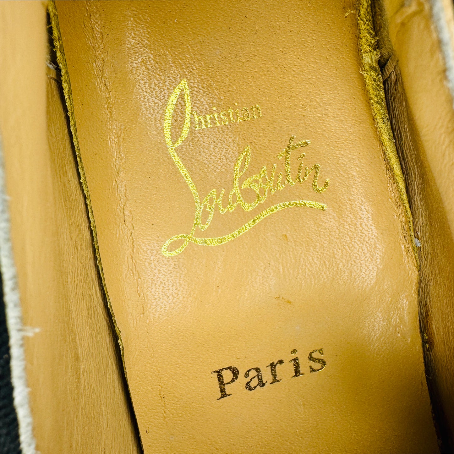 Christian Louboutin Dandelion Spikes Loafers (Size 39)