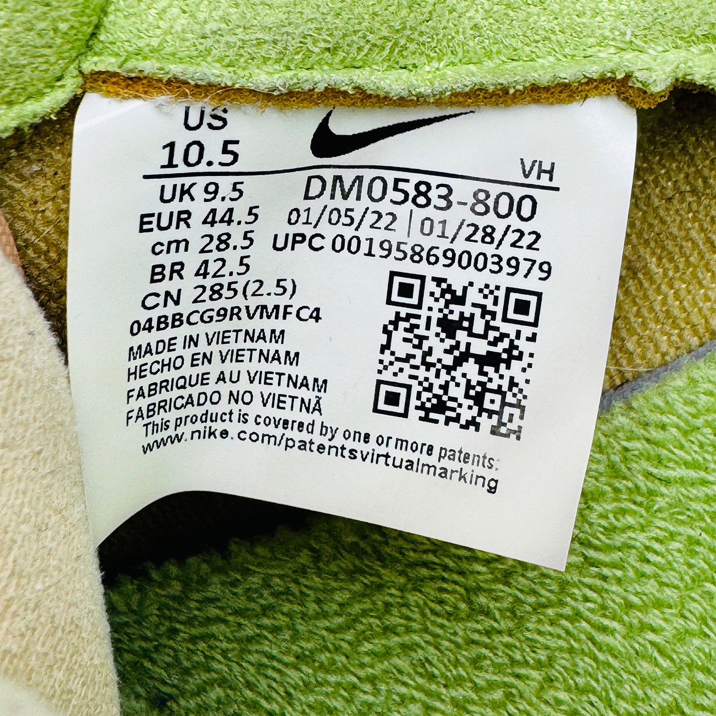 Nike Dunk Low Next Nature Sun Sneakers (Size 44.5) - DM0583-800