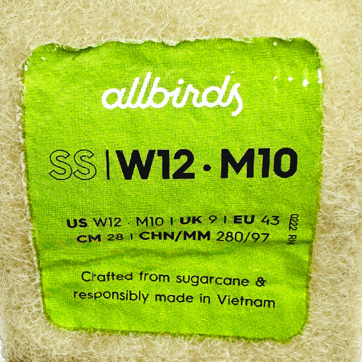 Allbirds x Rosie Assoulin Sugar 'Almond' Slides (Size 43)