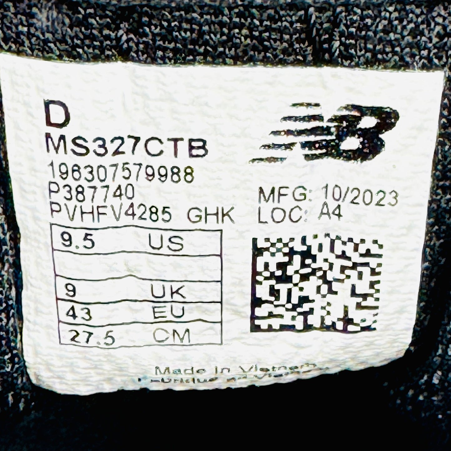 New Balance 327 Sneakers (Size 43) - MS327CTB