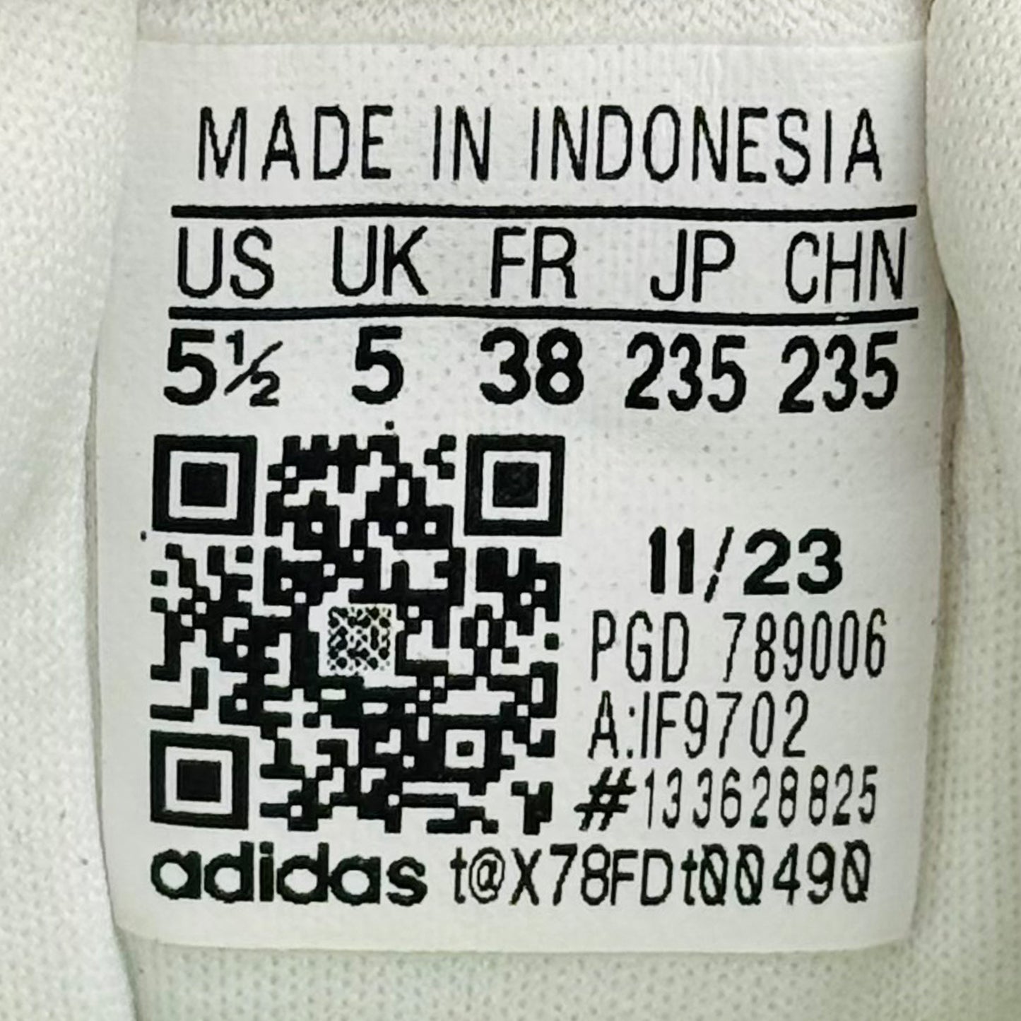 Adidas Ultraboost Light 'Cloud White' Sneakers (Size 38) - IF9702
